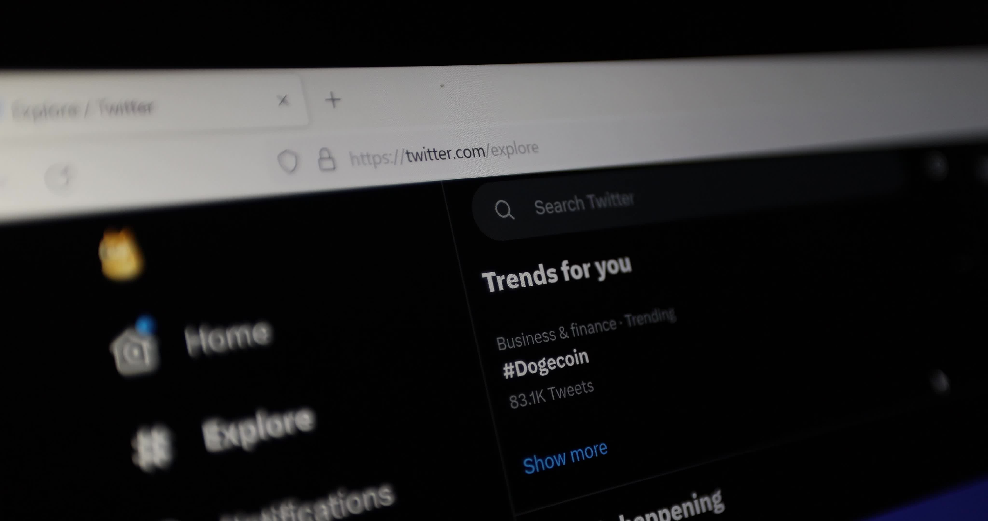 Twitter Replace Blue Bird Logo With Dogecoin