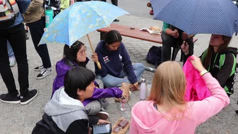 'Fridays for Future' Climate Strike In Stockholm