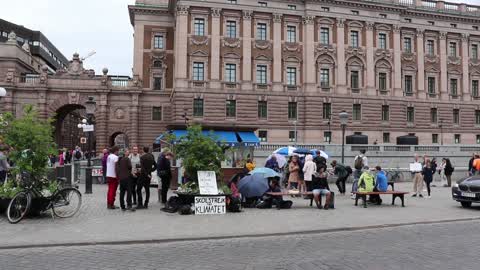 'Fridays for Future' Climate Strike In Stockholm