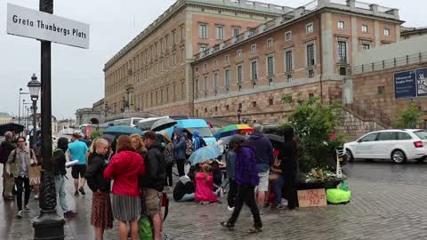 'Fridays for Future' Climate Strike In Stockholm