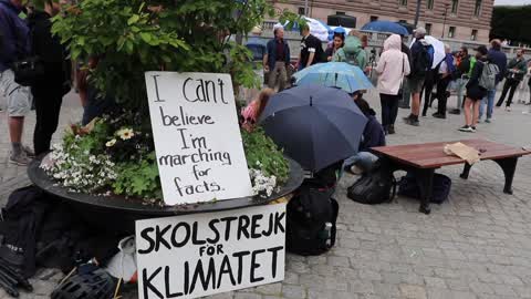 'Fridays for Future' Climate Strike In Stockholm
