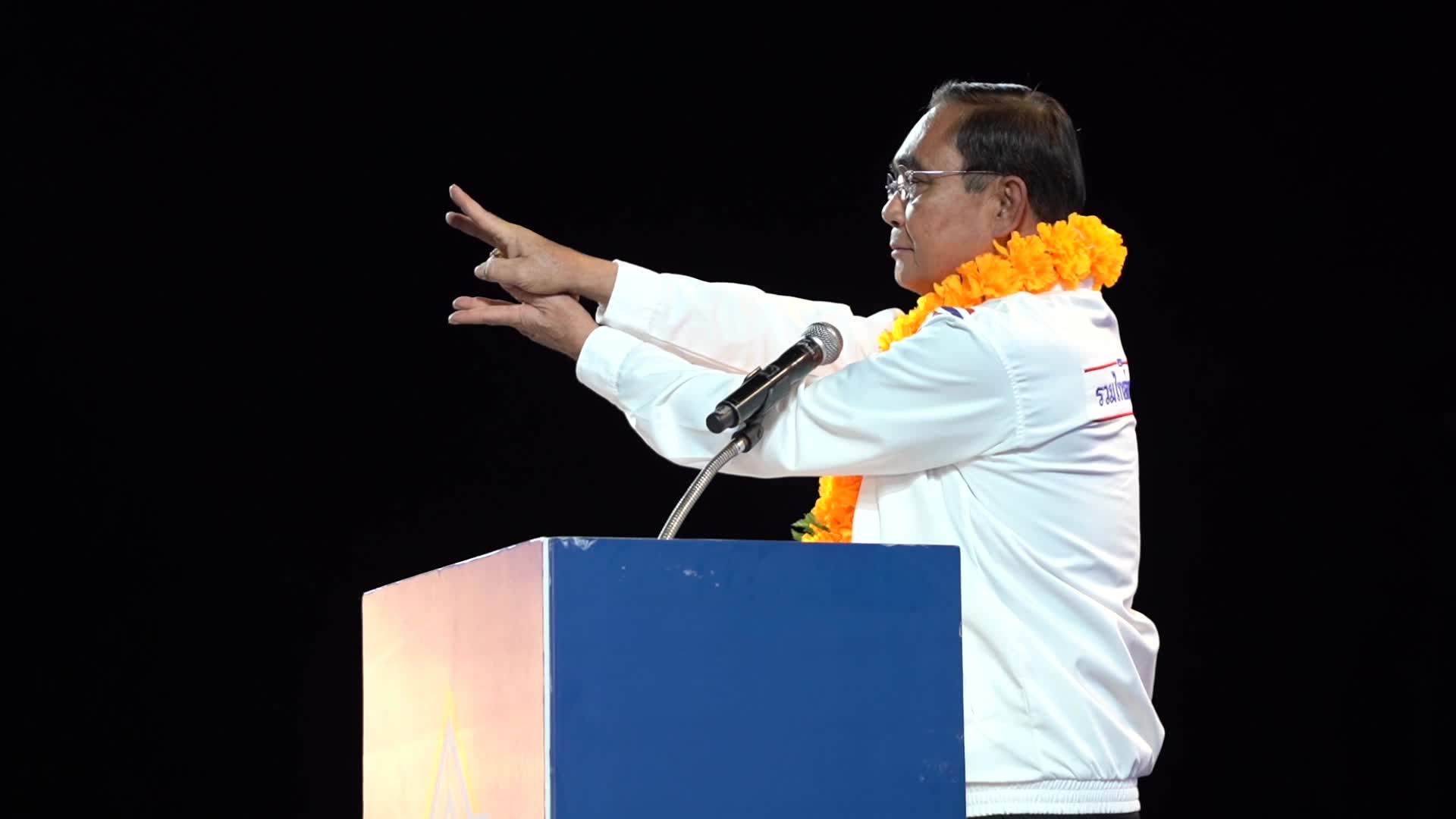Ruam Thai Sang Chart Party General Election Campaign in Bangkok