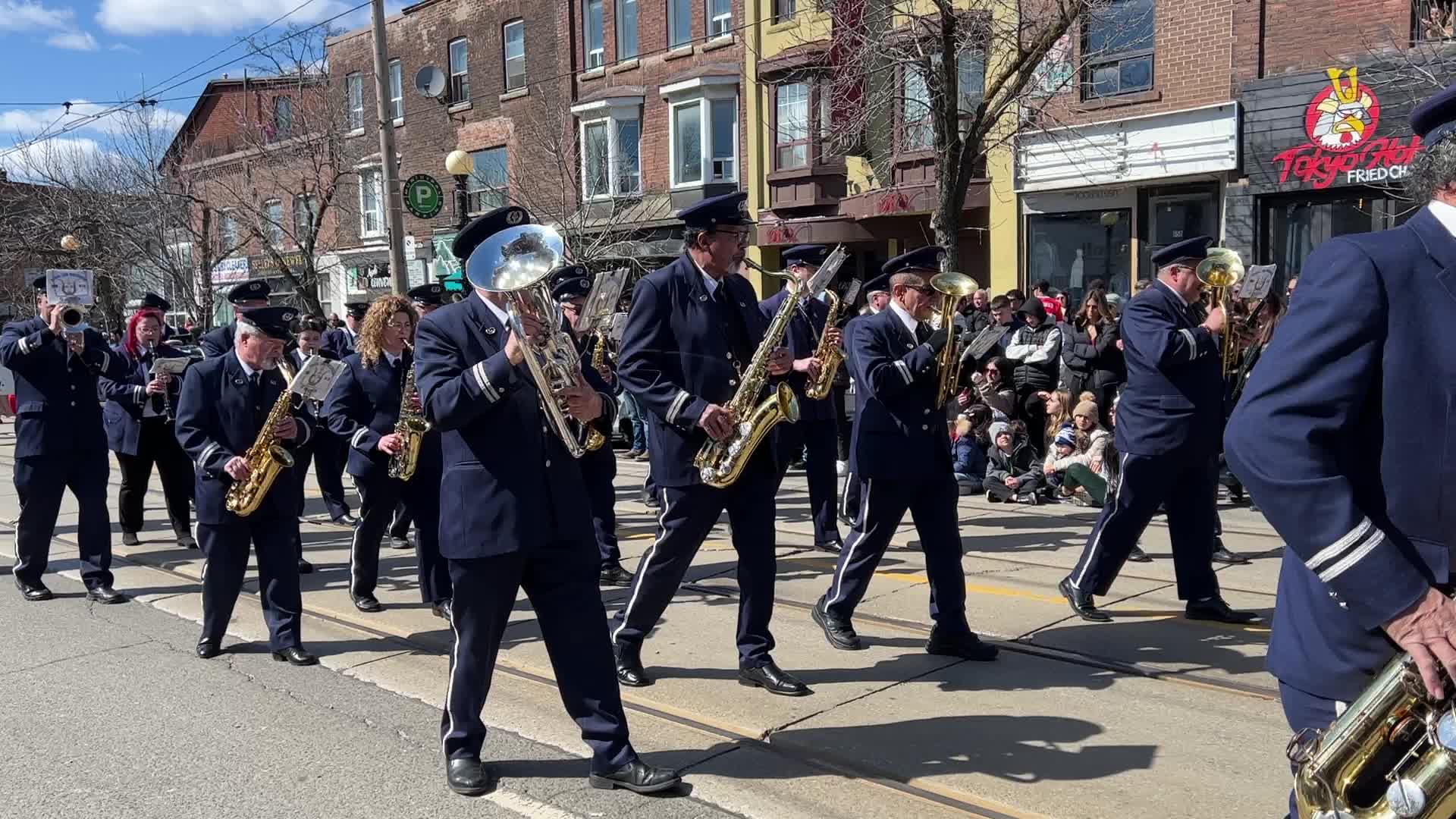 Good Friday Procession During Holy Week In Toronto