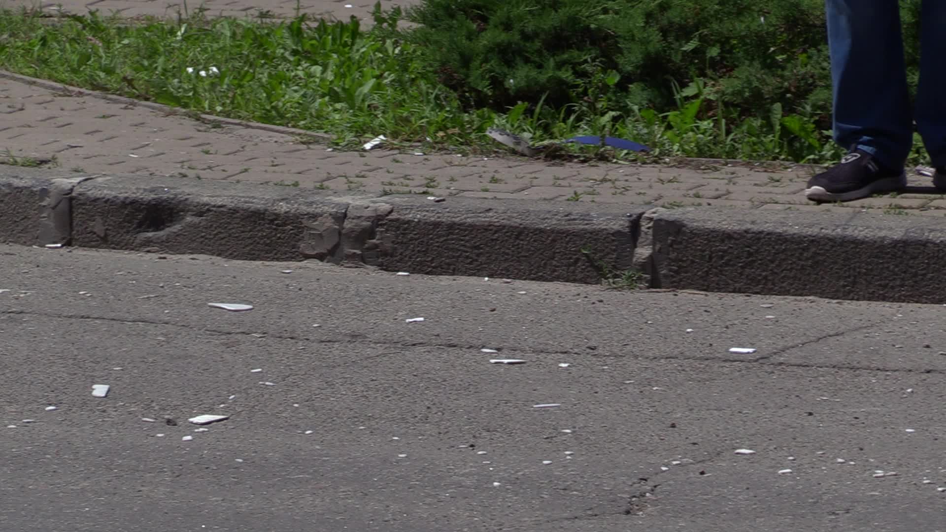 112 Ukraine TV channel came under fire of grenade launcher in Kiev