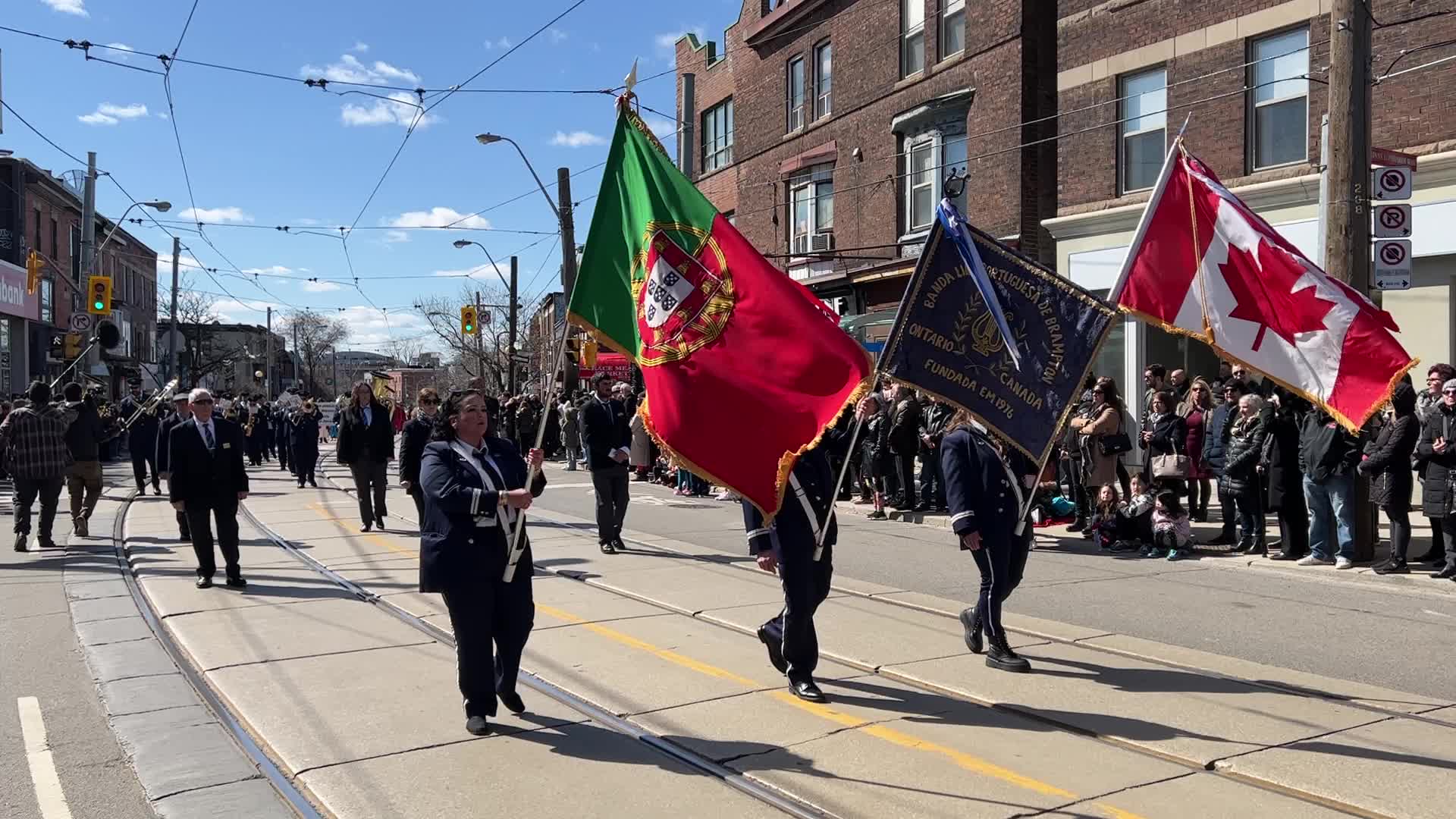 Good Friday Procession During Holy Week In Toronto