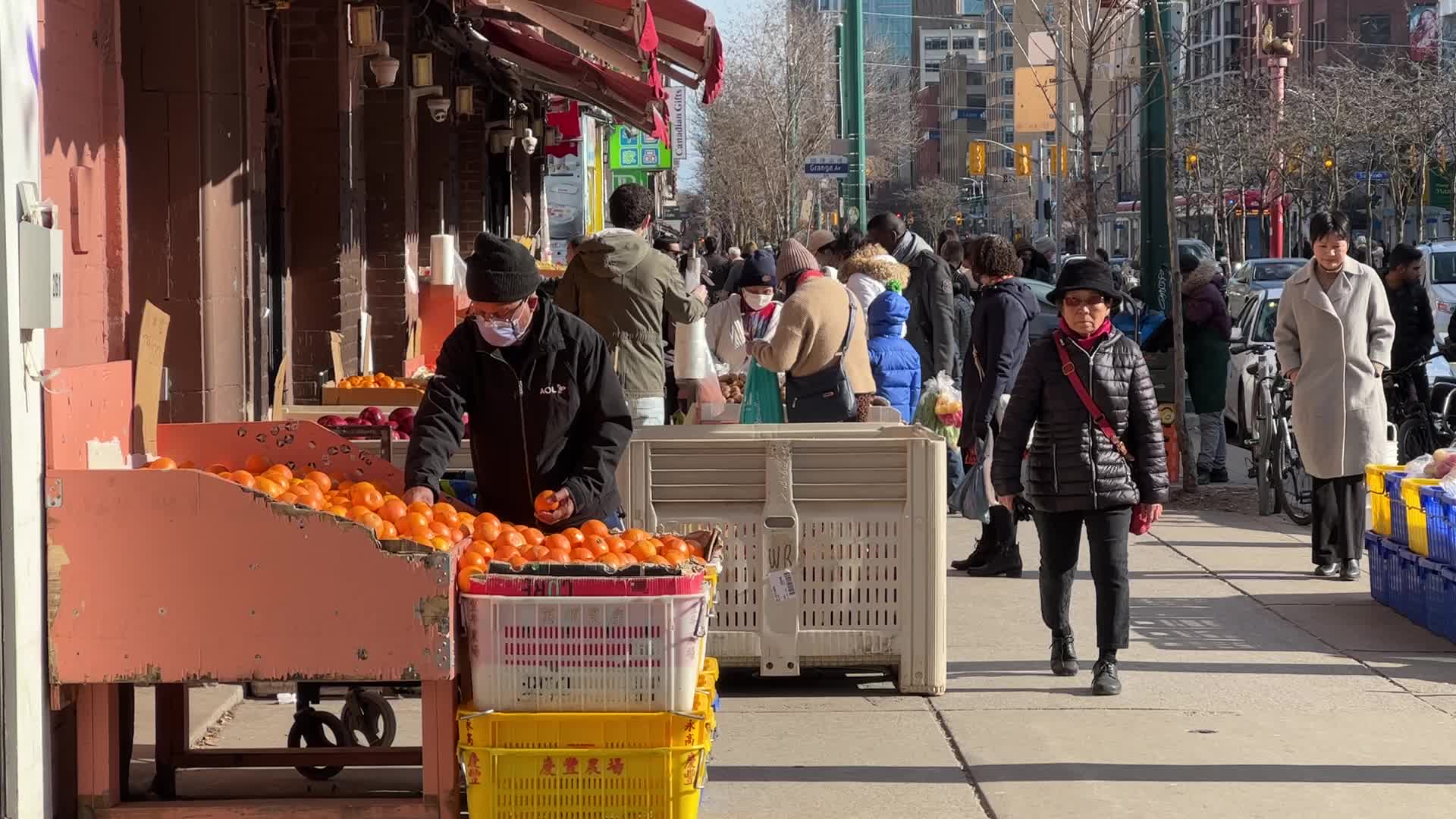 Daily life in Chinatown