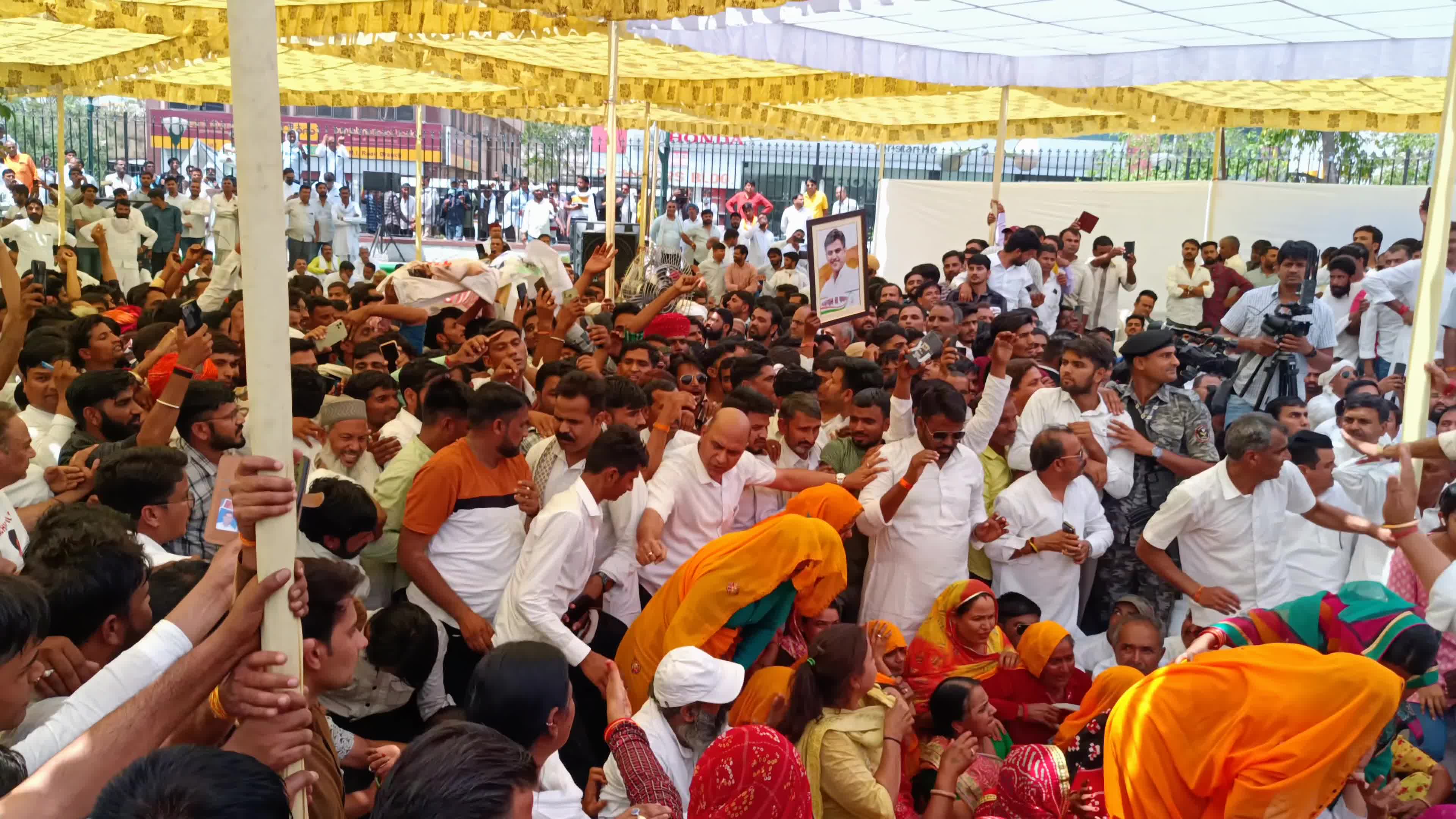 Congress Leader Sachin Pilot Sits On Hunger Strike In Jaipur