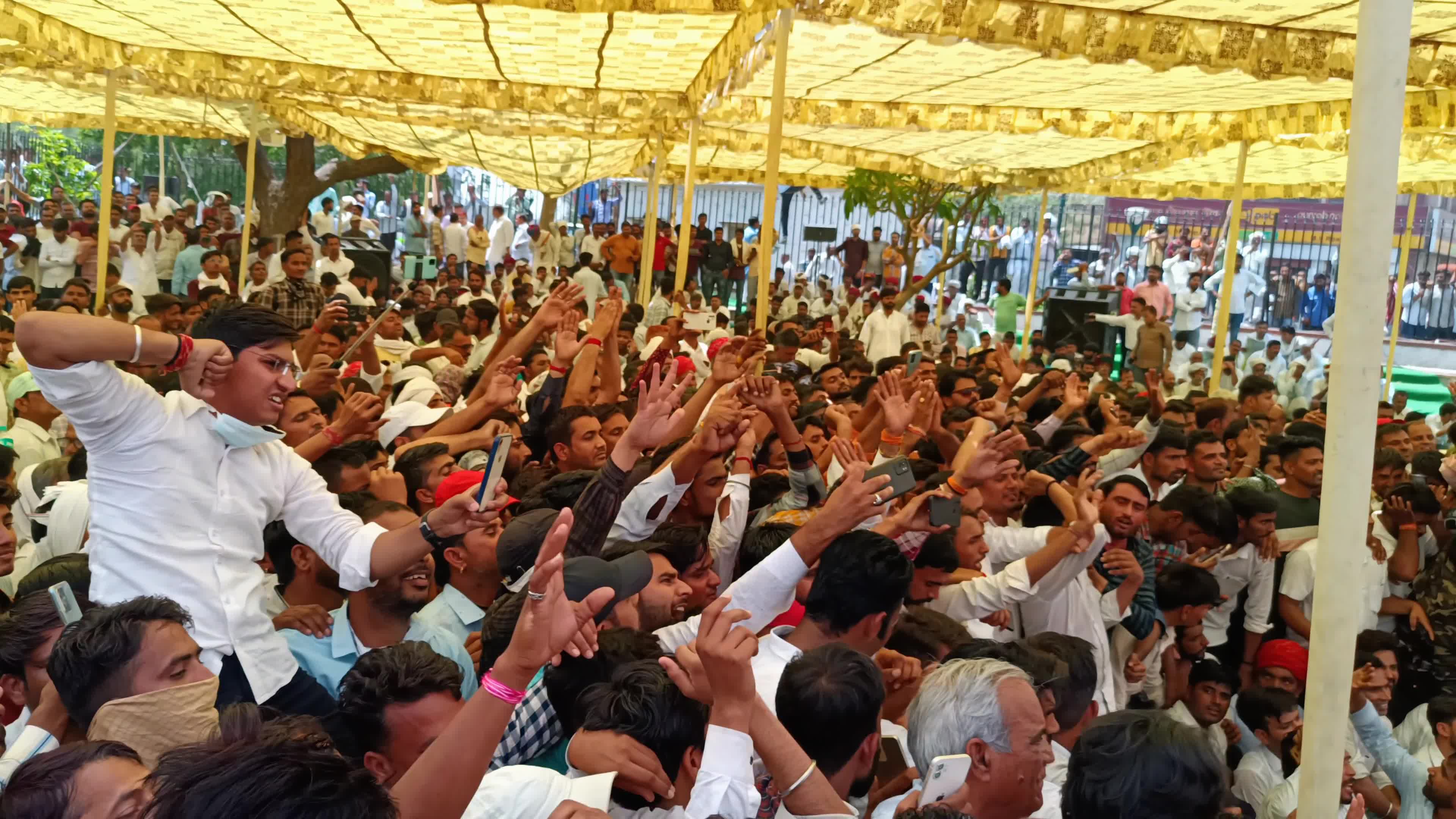Congress Leader Sachin Pilot Sits On Hunger Strike In Jaipur
