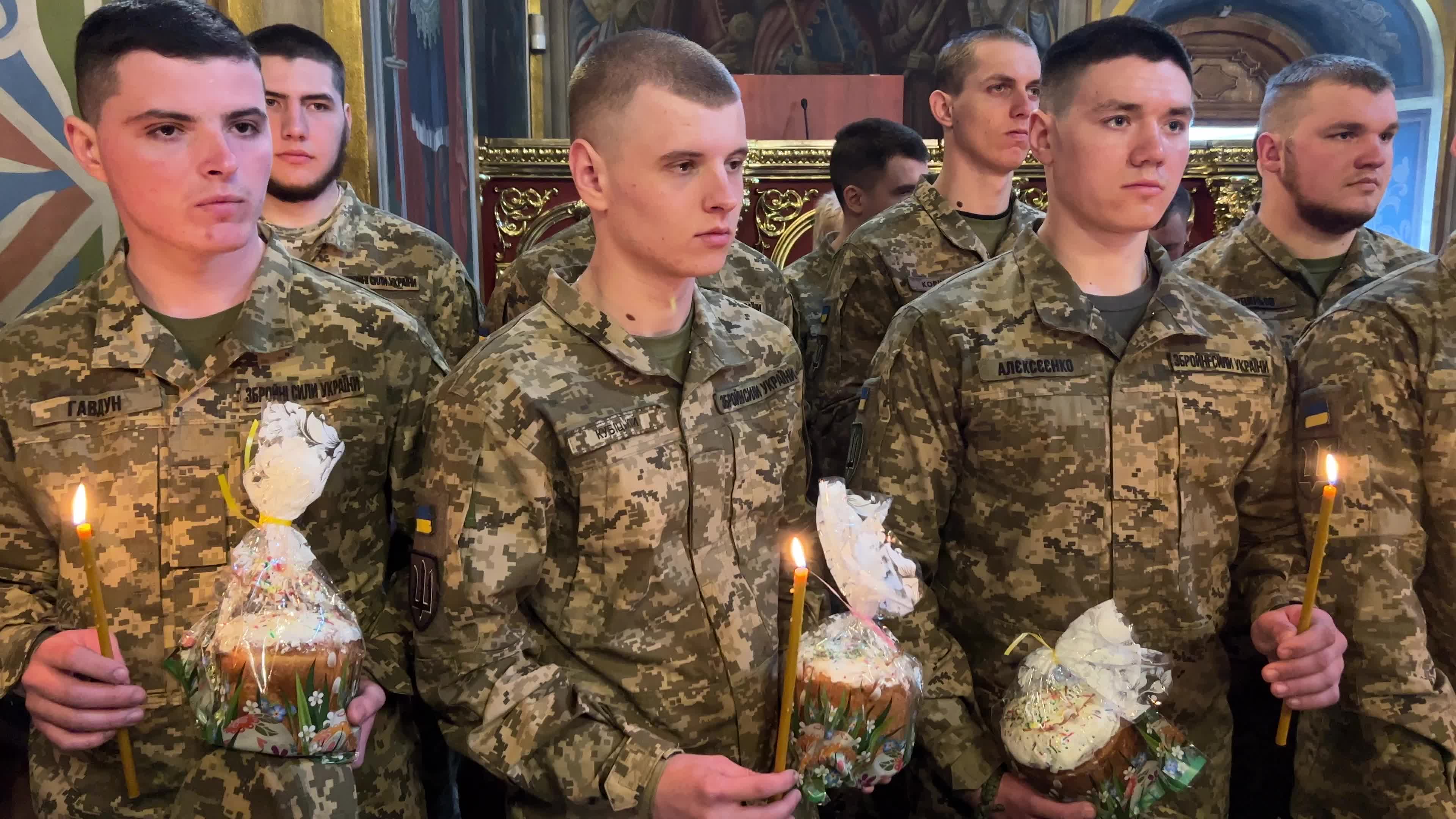 Easter breads for Ukrainian servicemen