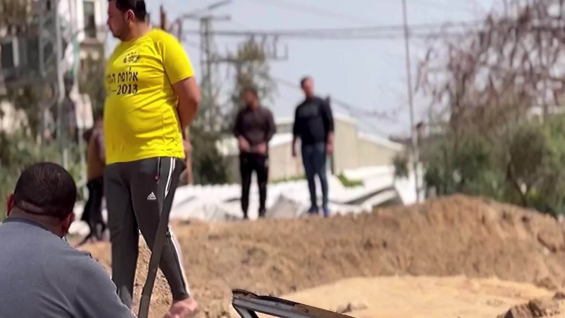 Aftermath of Israeli Air Strike In Gaza, Palestine