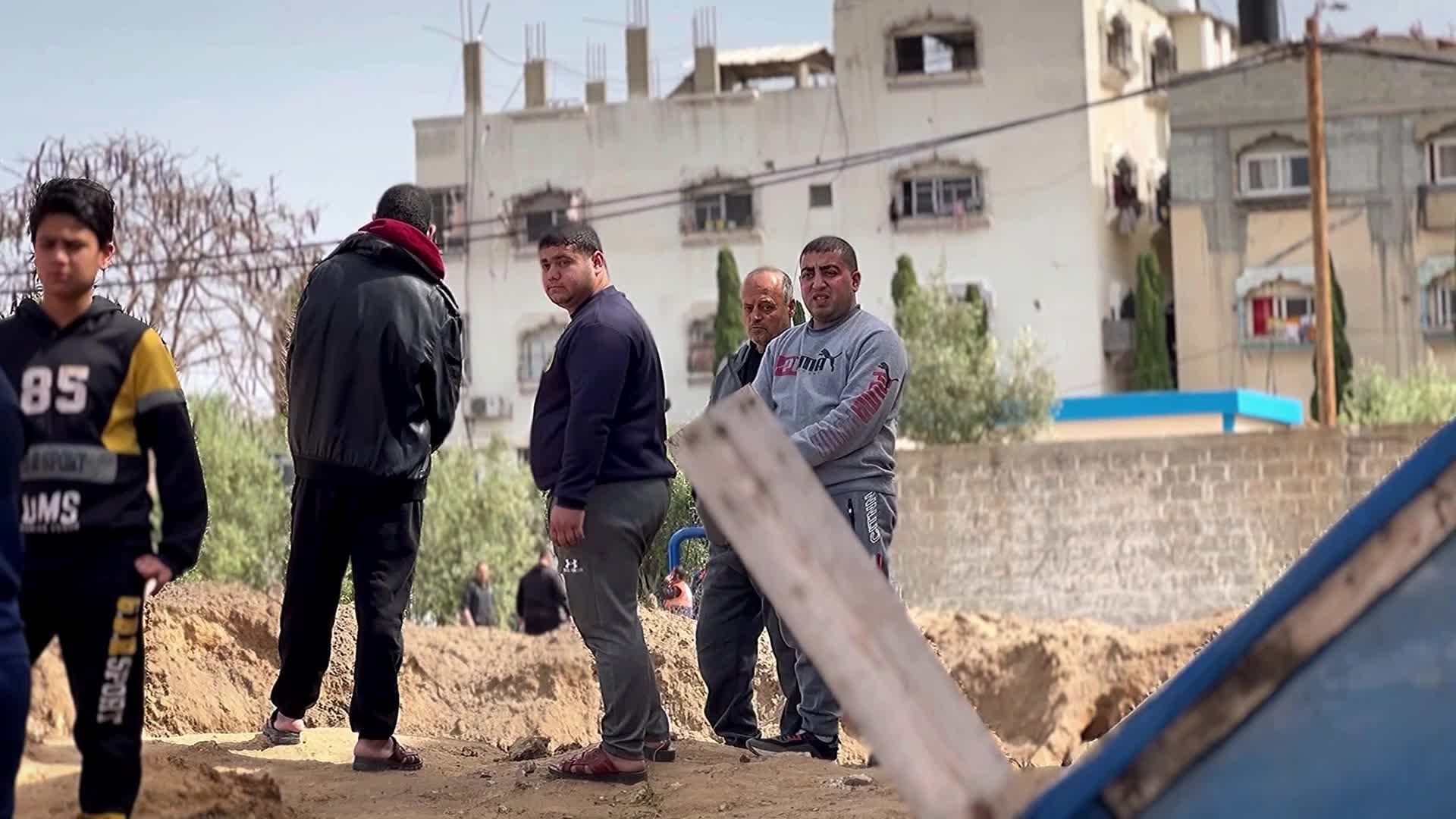 Aftermath of Israeli Air Strike In Gaza, Palestine