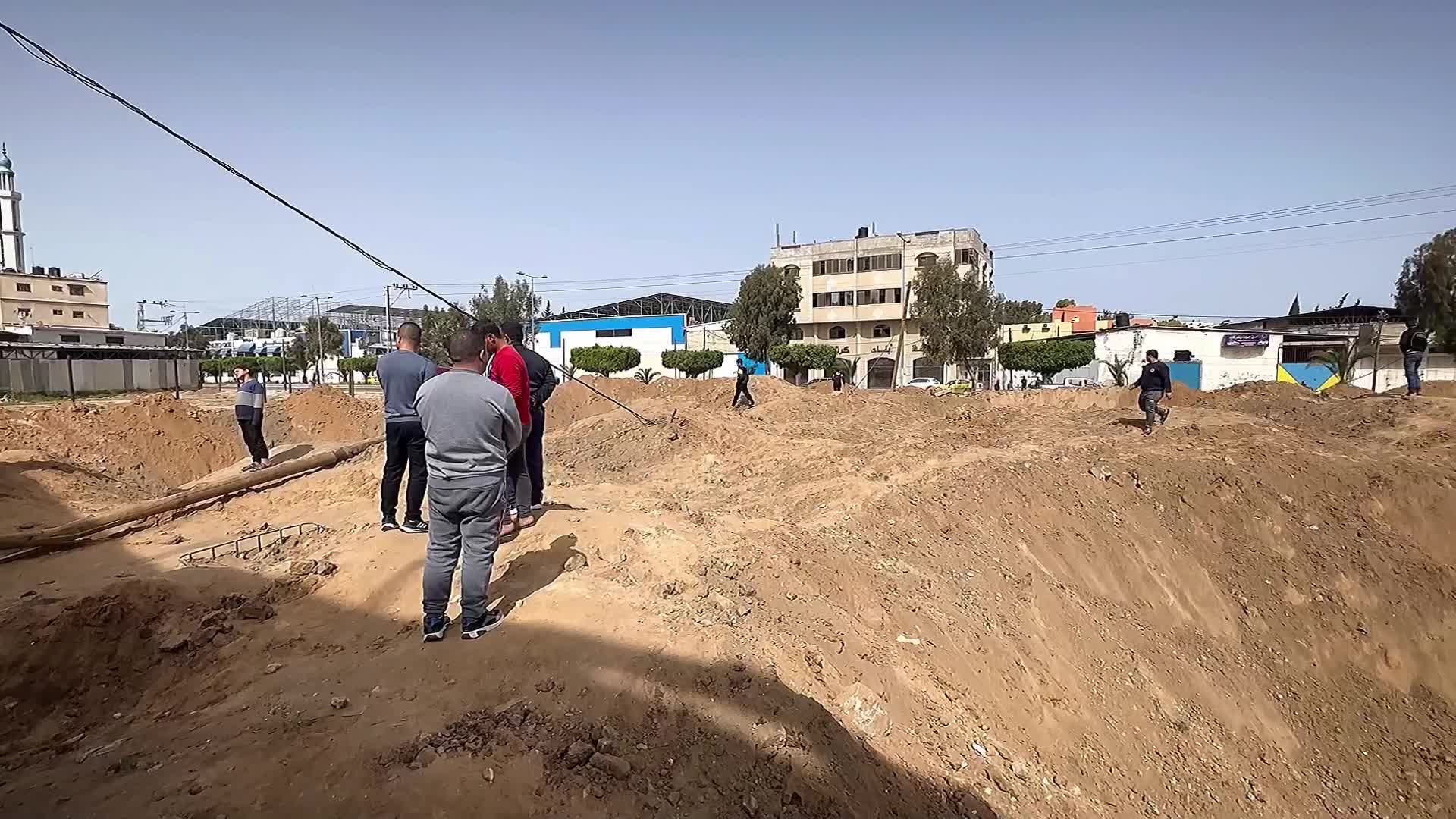 Aftermath of Israeli Air Strike In Gaza, Palestine