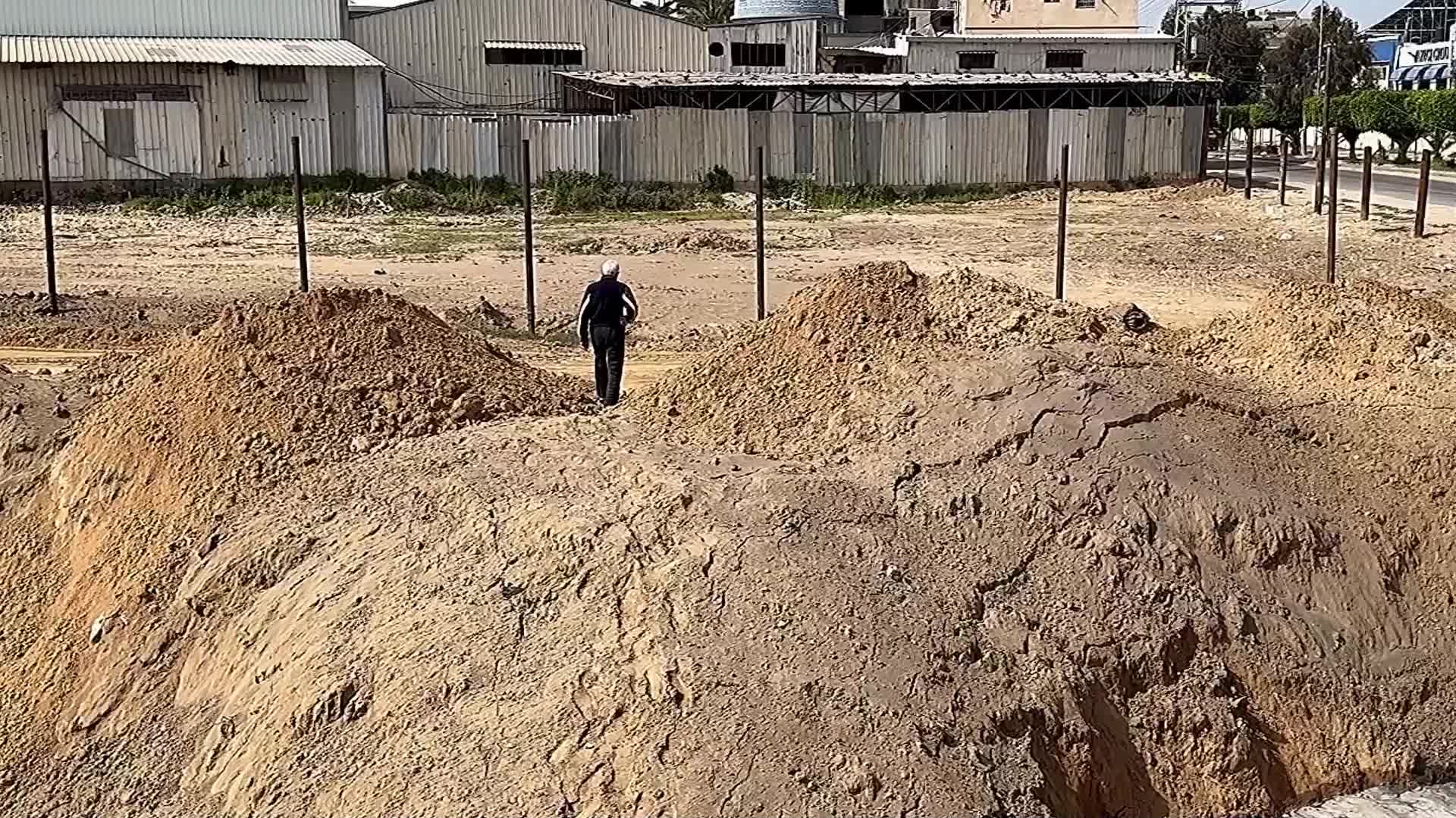 Aftermath of Israeli Air Strike In Gaza, Palestine