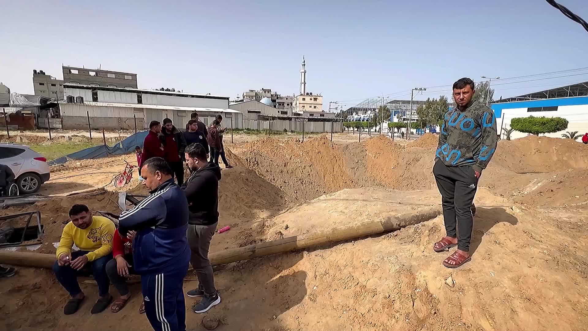 Aftermath of Israeli Air Strike In Gaza, Palestine