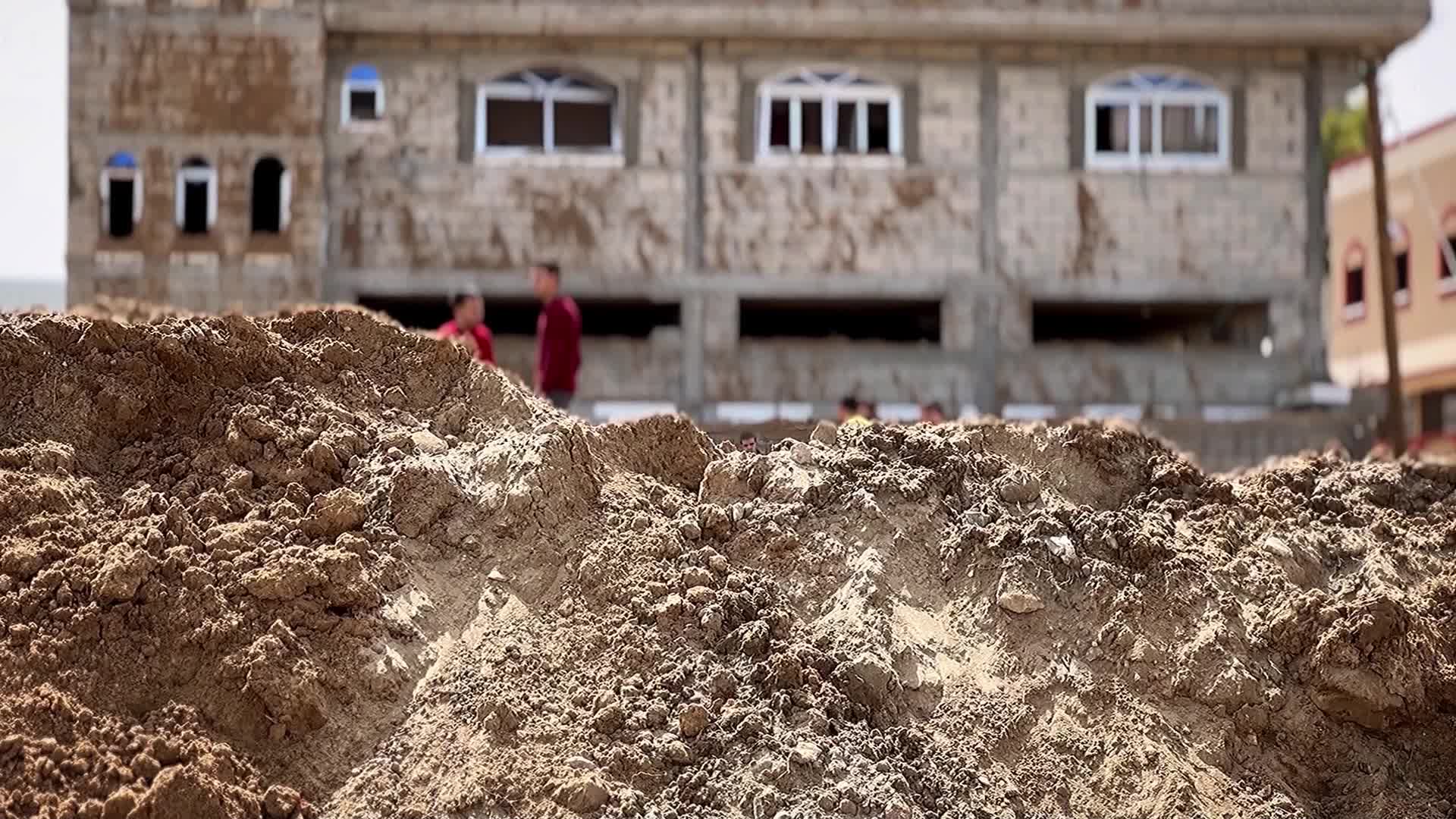 Aftermath of Israeli Air Strike In Gaza, Palestine