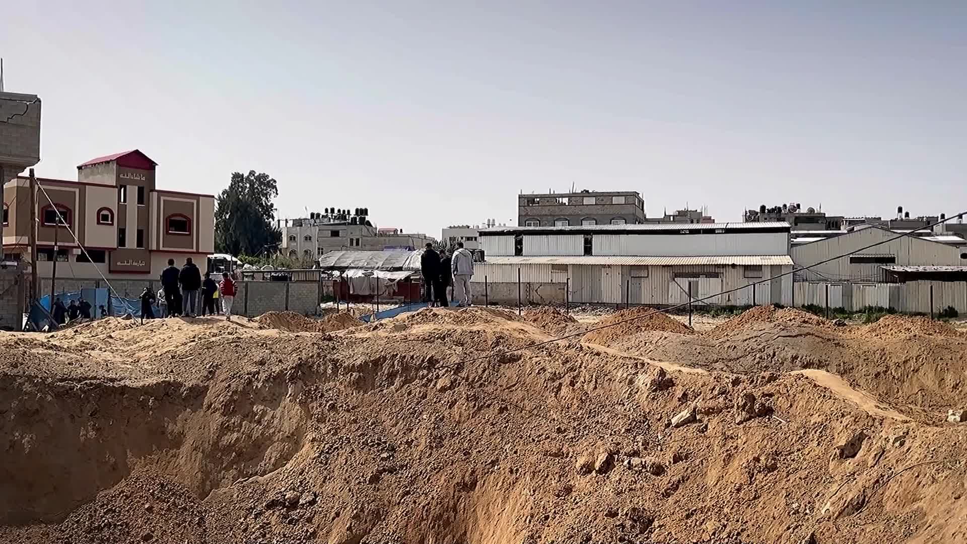 Aftermath of Israeli Air Strike In Gaza, Palestine