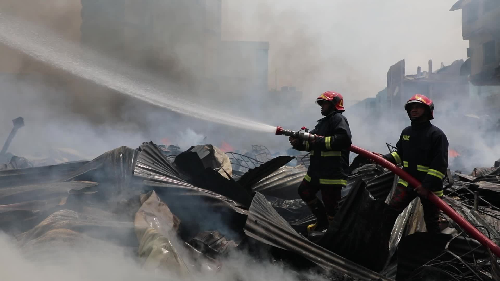 Bangladesh Market Fire