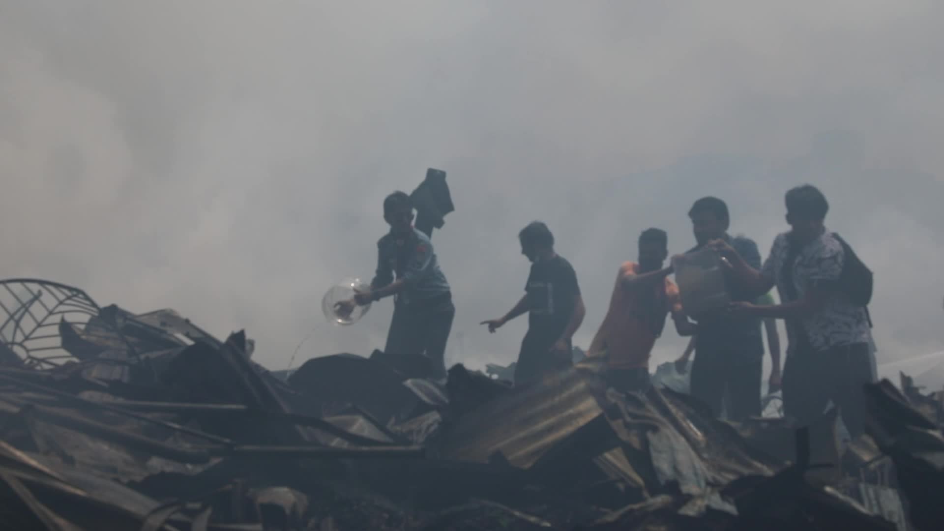 Bangladesh Market Fire