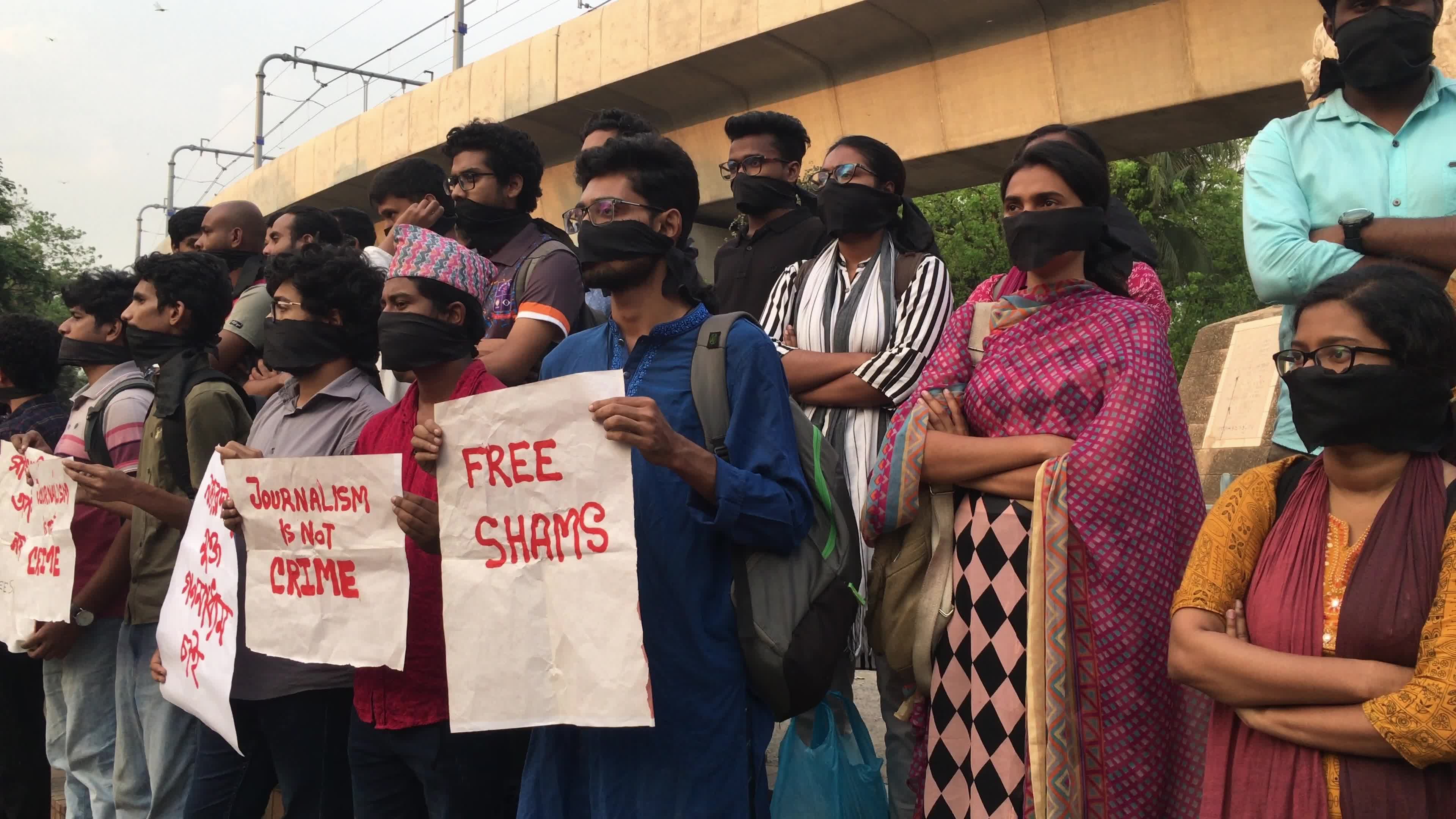Protest in Dhaka