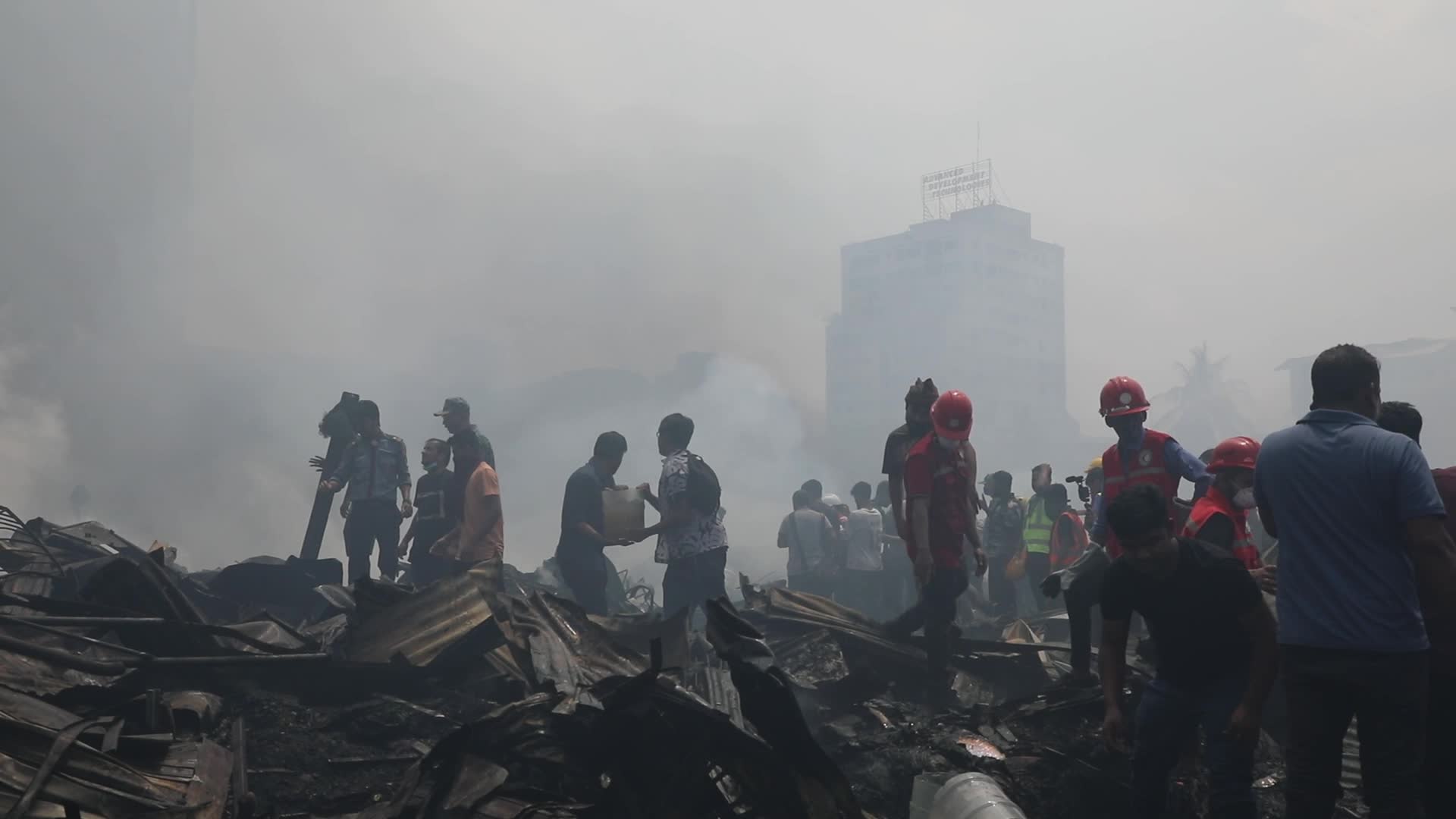 Bangladesh Market Fire