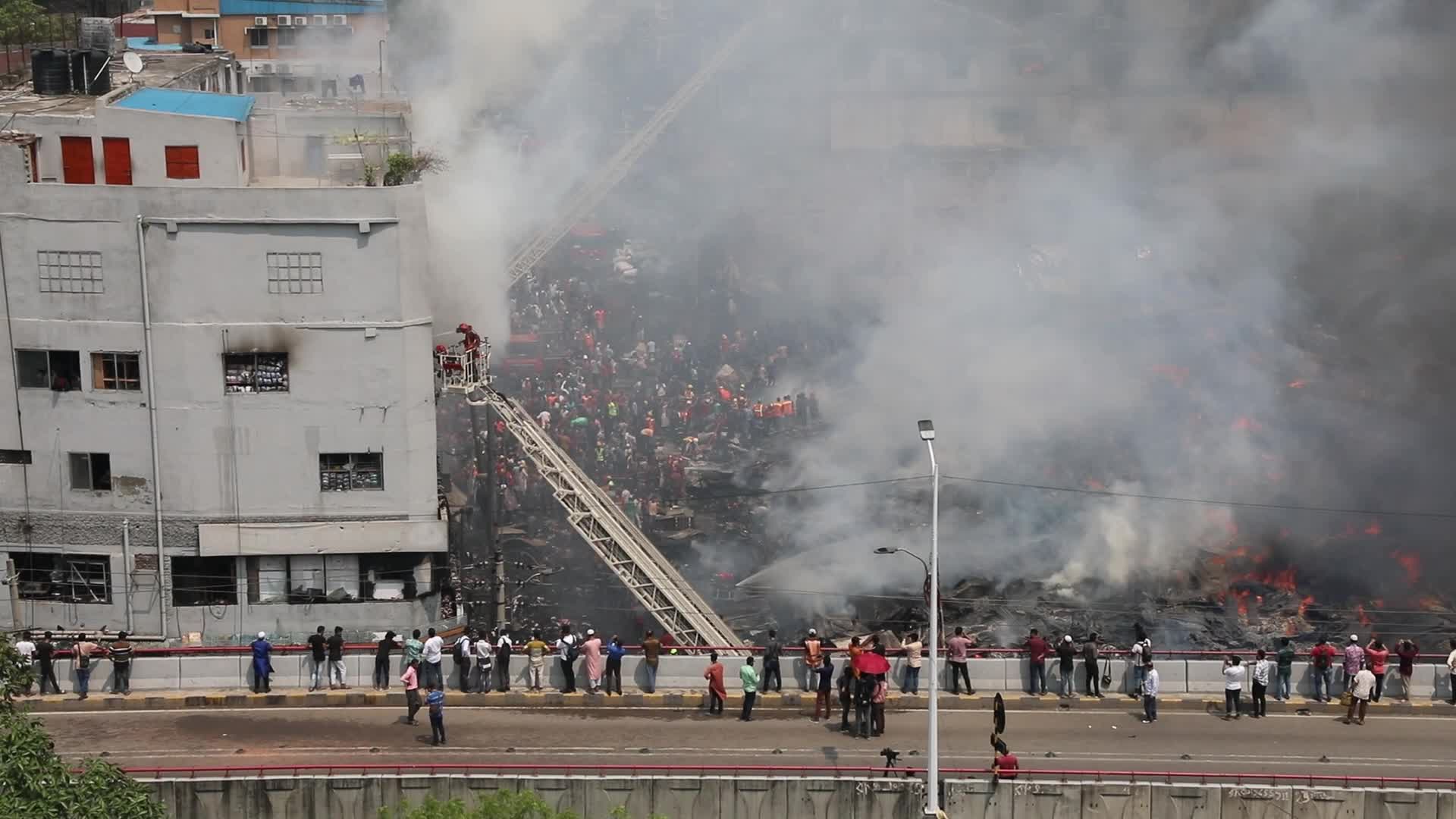 Bangladesh Market Fire