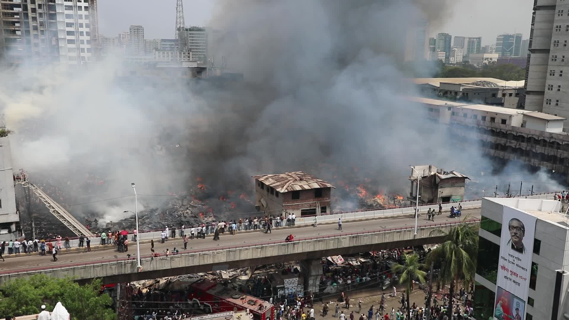 Bangladesh Market Fire