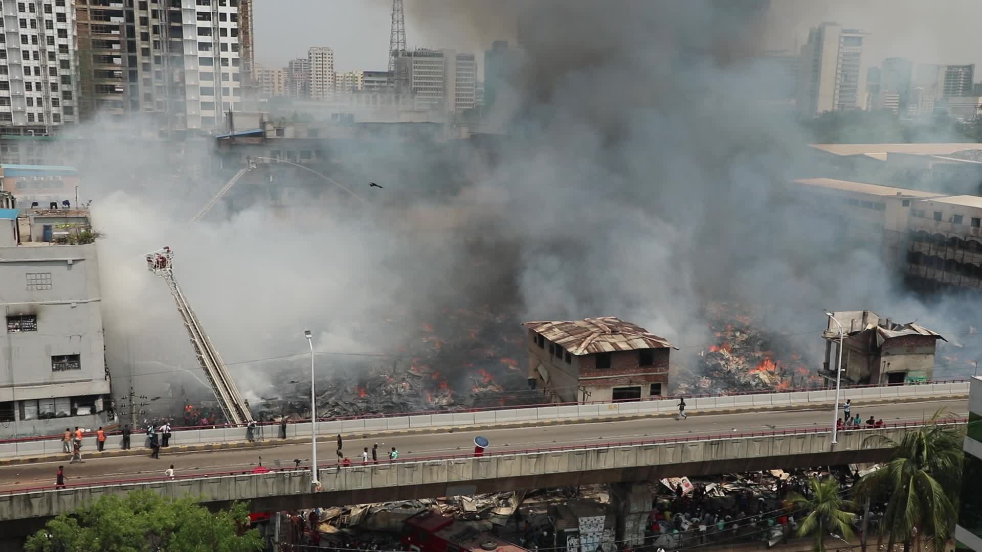 Bangladesh Market Fire