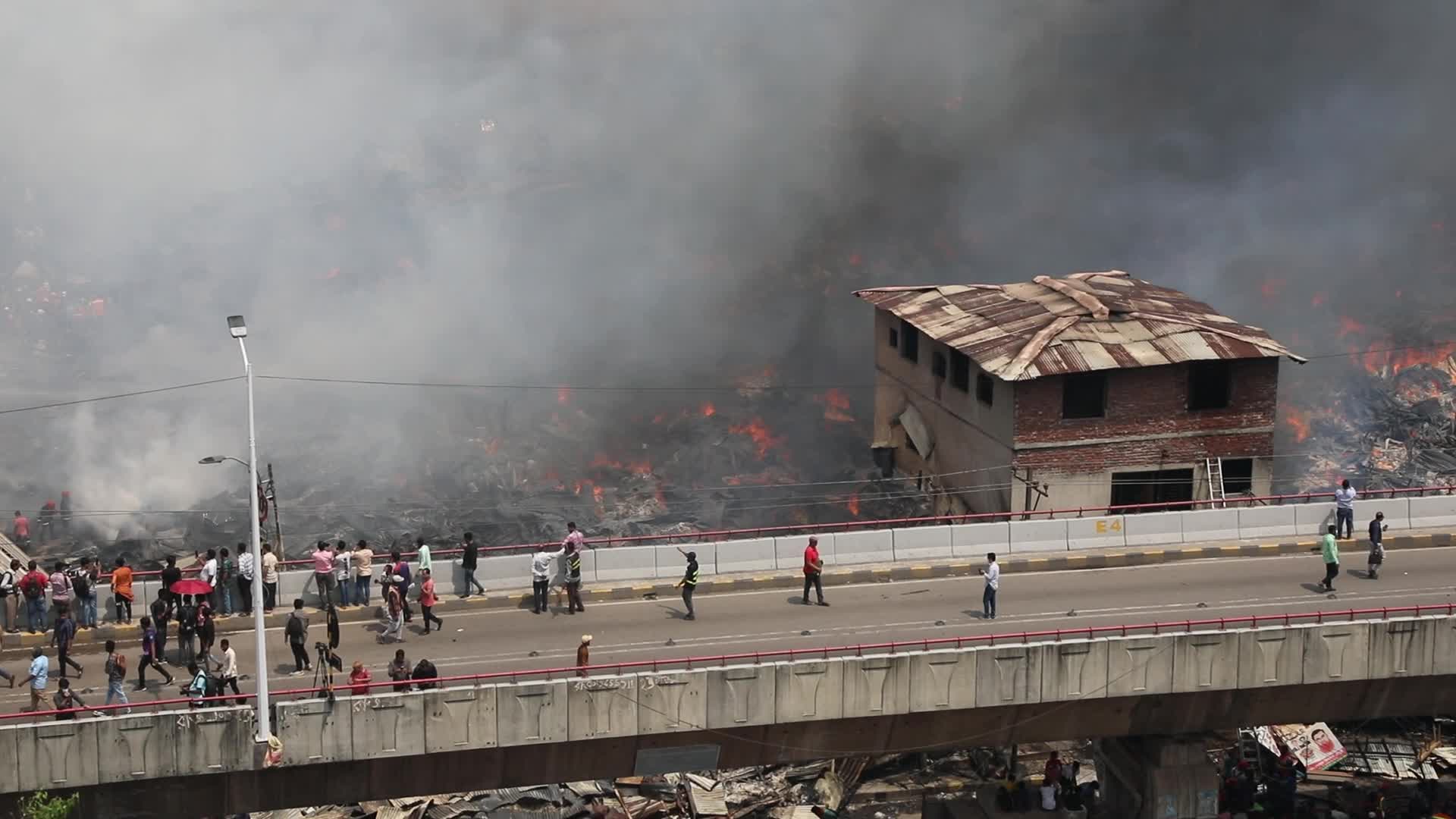 Bangladesh Market Fire