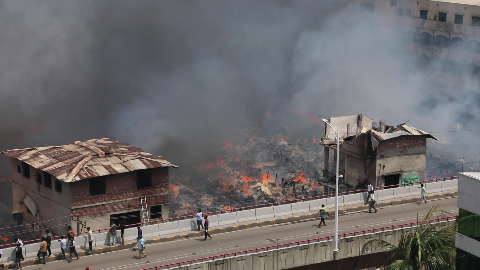 Bangladesh Market Fire