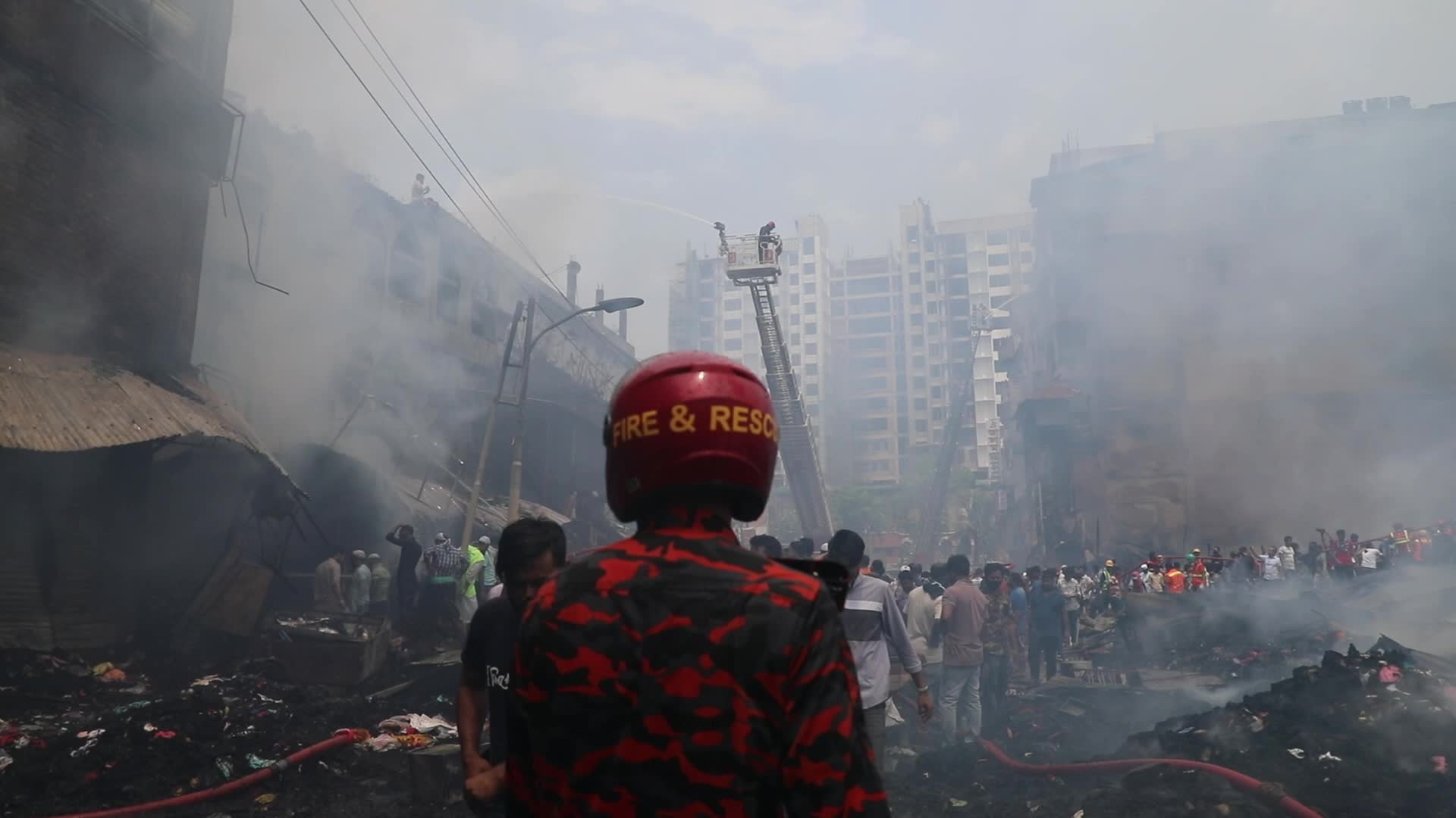 Bangladesh Market Fire