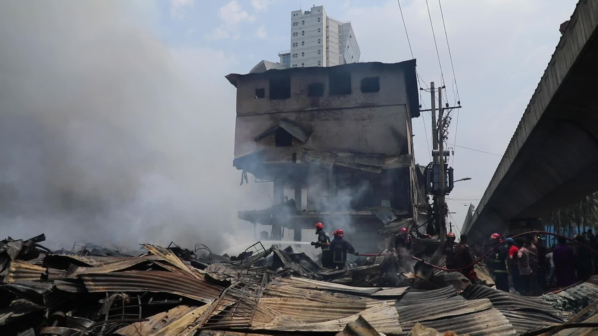 Bangladesh Market Fire