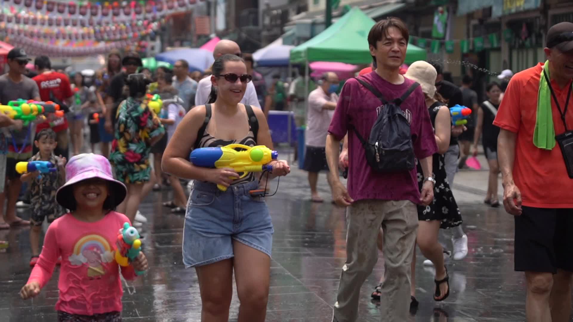 Songkran Festival in Bangkok 2023