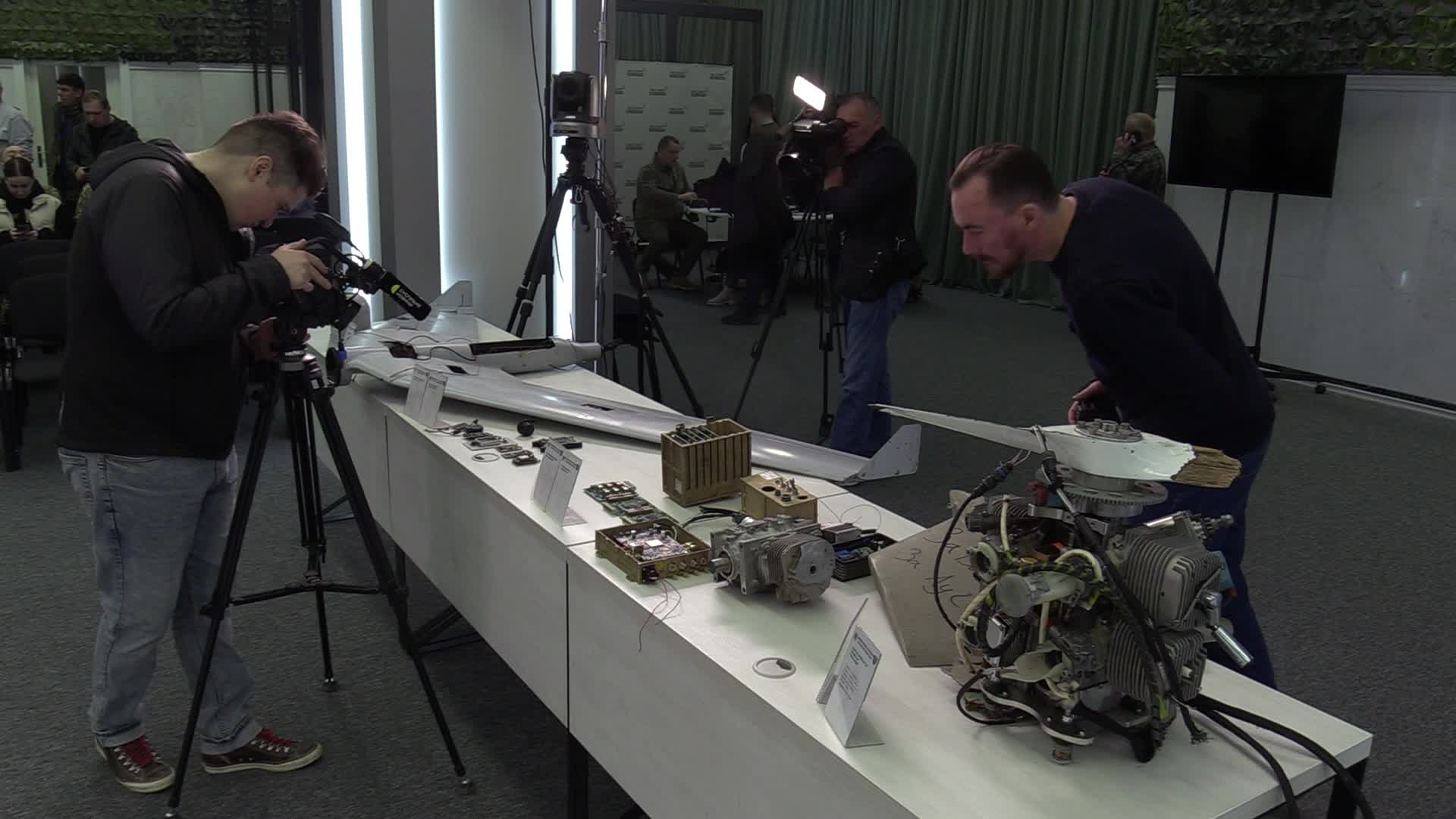 A media briefing of the Security and Defense Forces of Ukraine in Kyiv, amid Russian invasion of Ukraine.