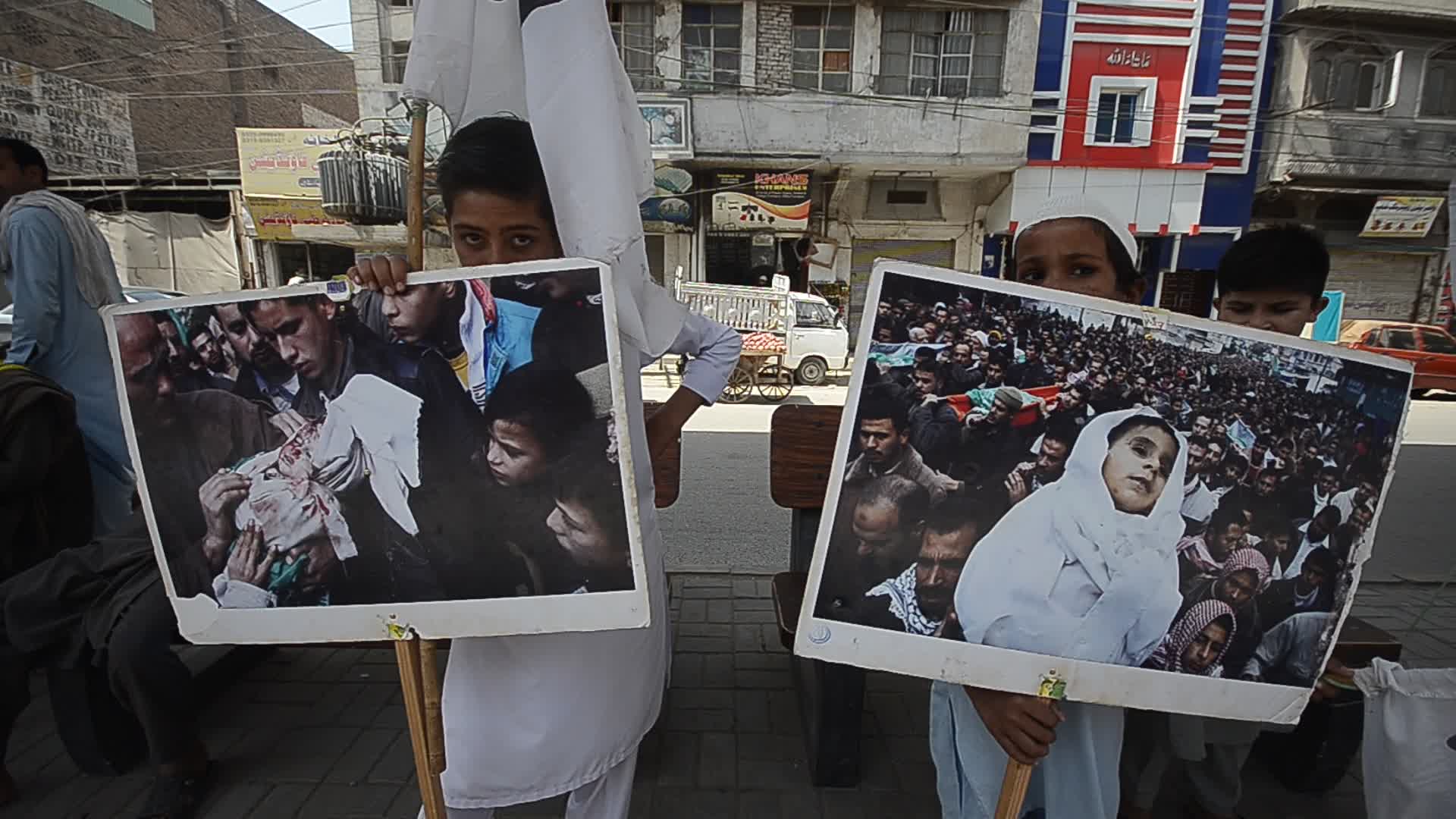 Protest in Peshawar marks Al-Quds Day
