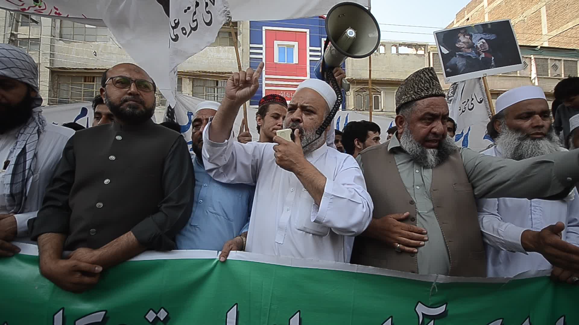 Protest in Peshawar marks Al-Quds Day
