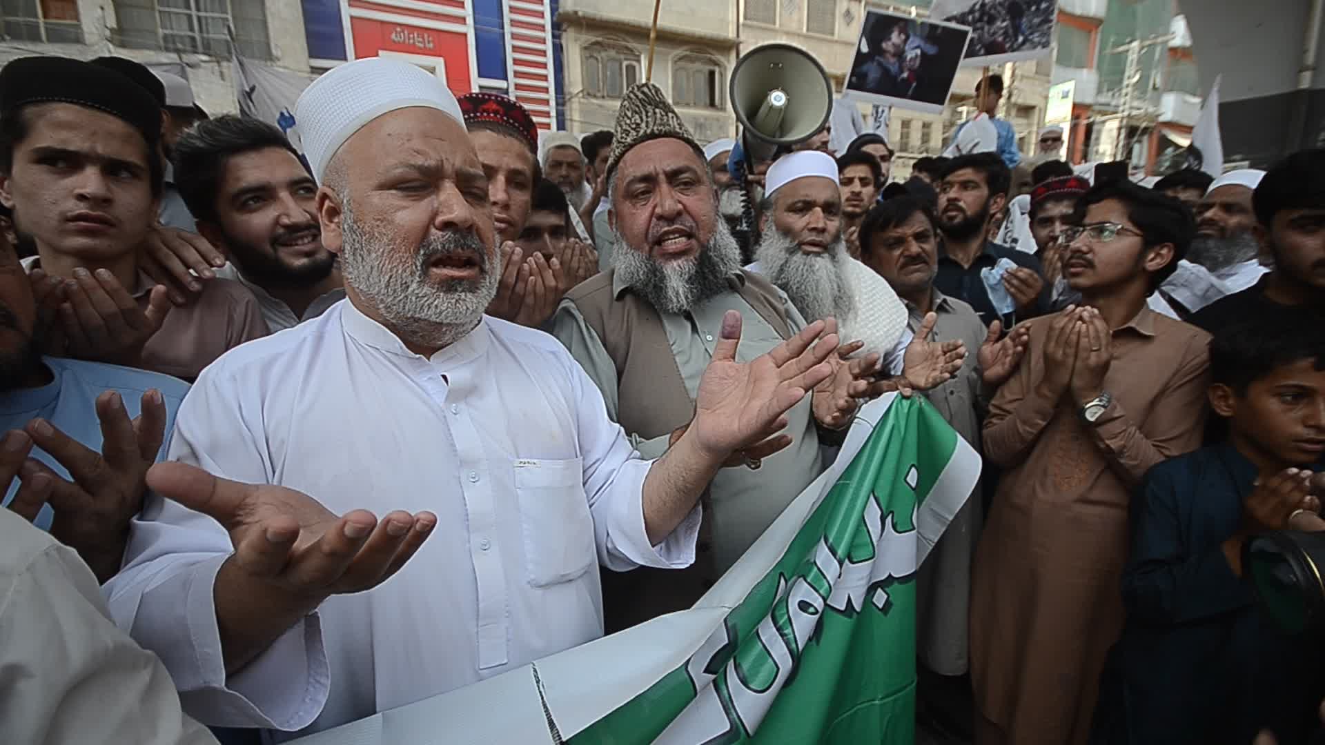 Protest in Peshawar marks Al-Quds Day
