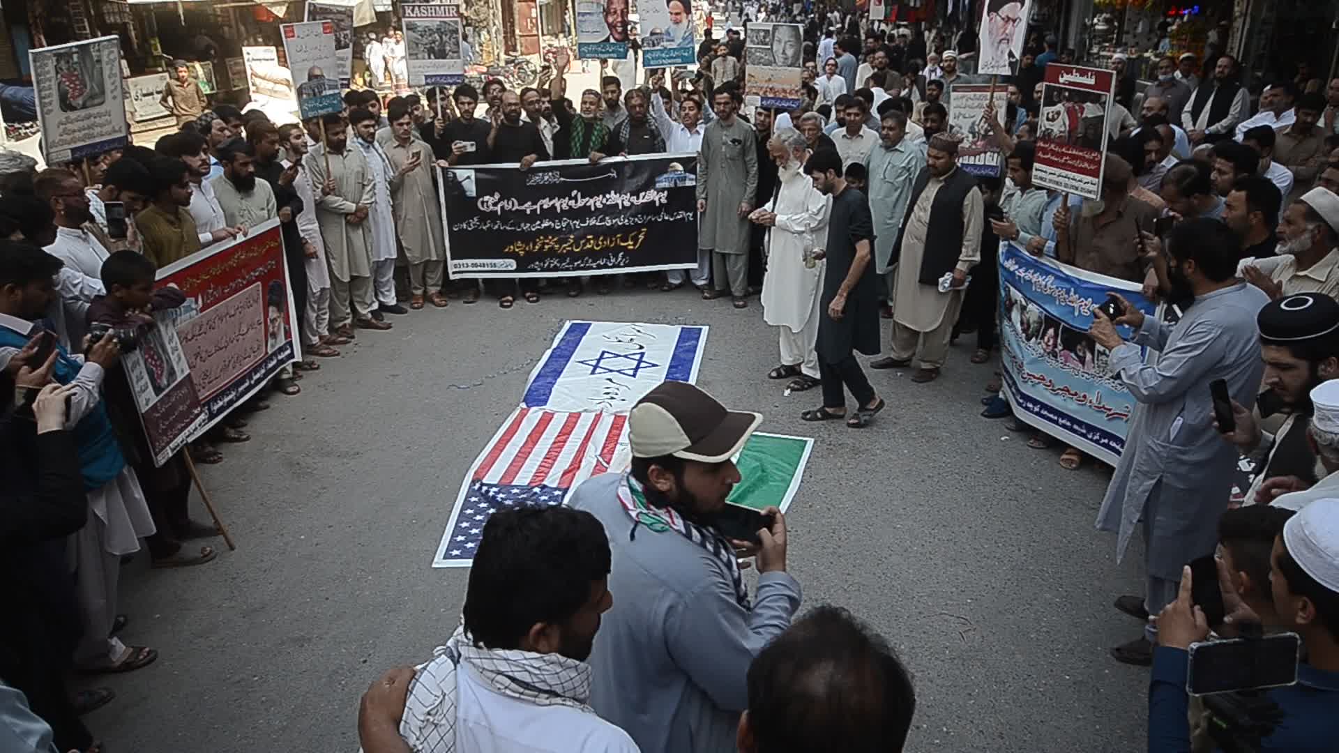 Protest in Peshawar marks Al-Quds Day

