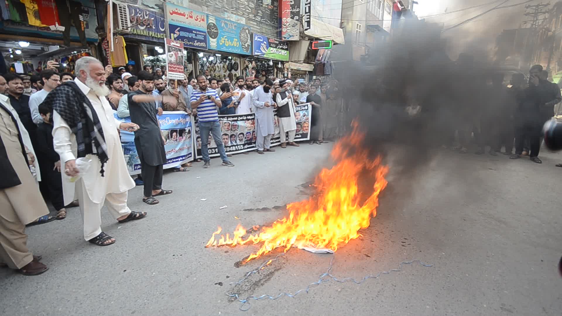 Protest in Peshawar marks Al-Quds Day
