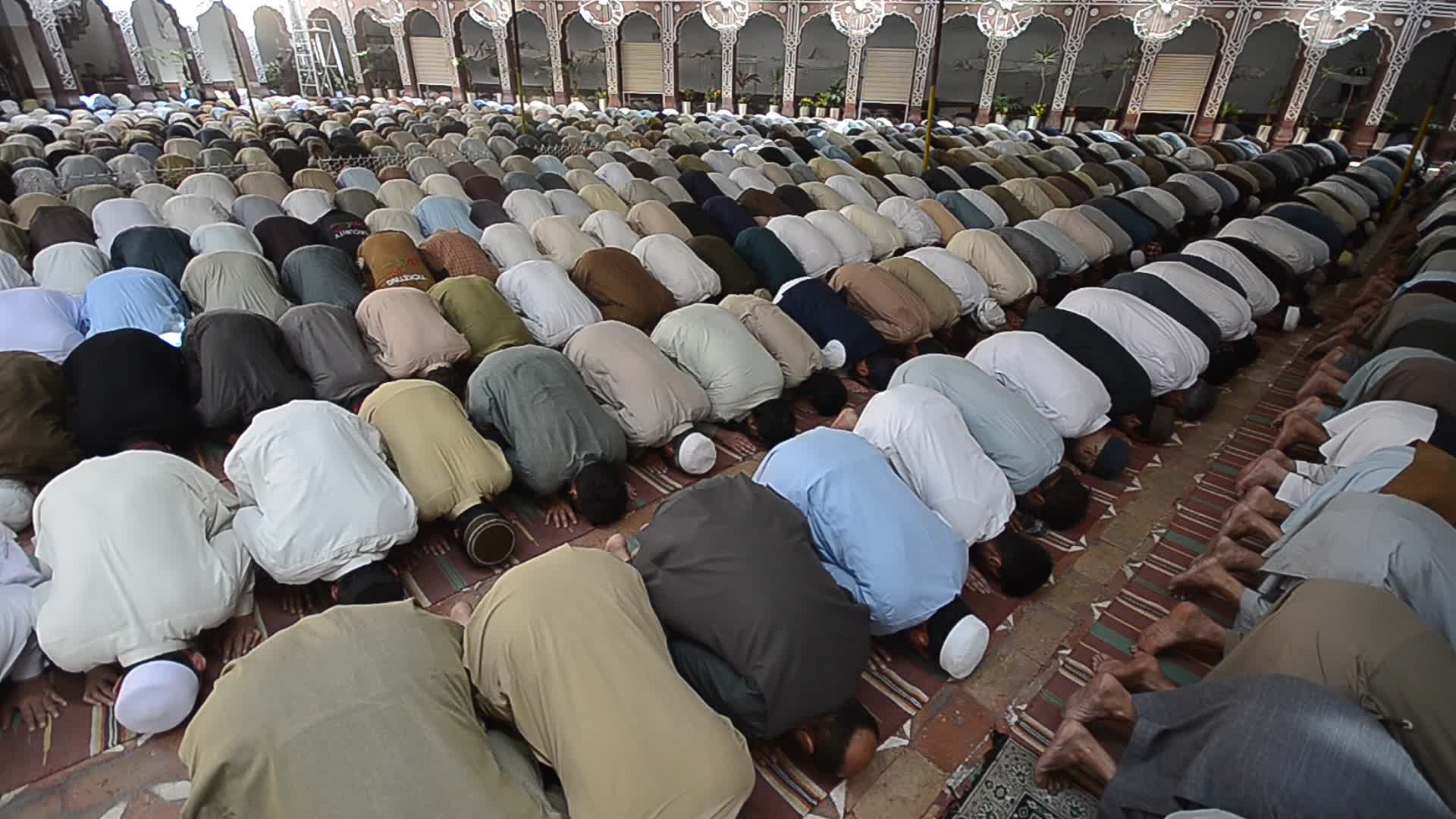 Last Friday prayers of the holy month of Ramadan in Peshawar