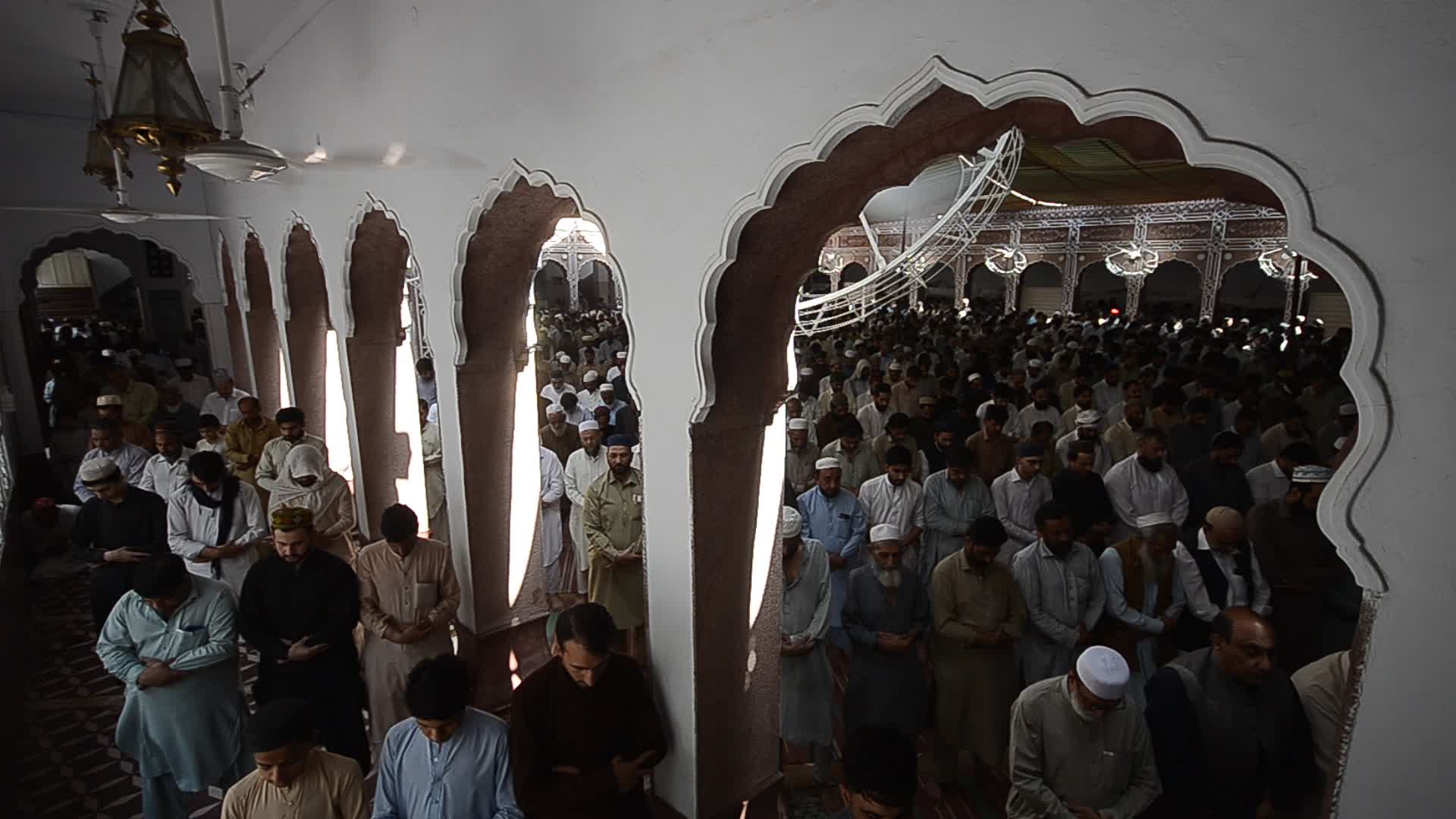Last Friday prayers of the holy month of Ramadan in Peshawar