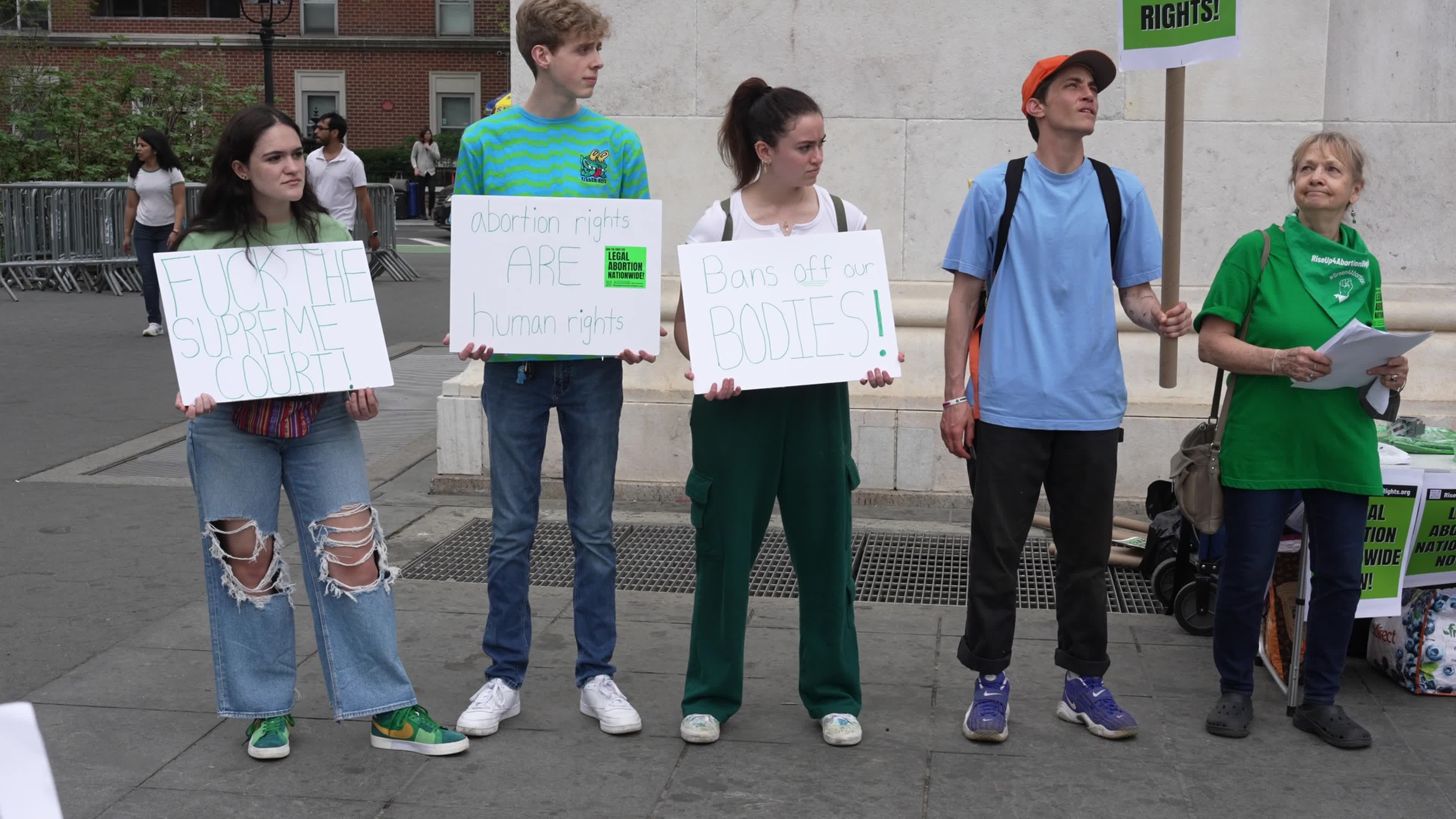 Rally For Reproductive Rights Held In New York In Response To Abortion Pill Ruling
