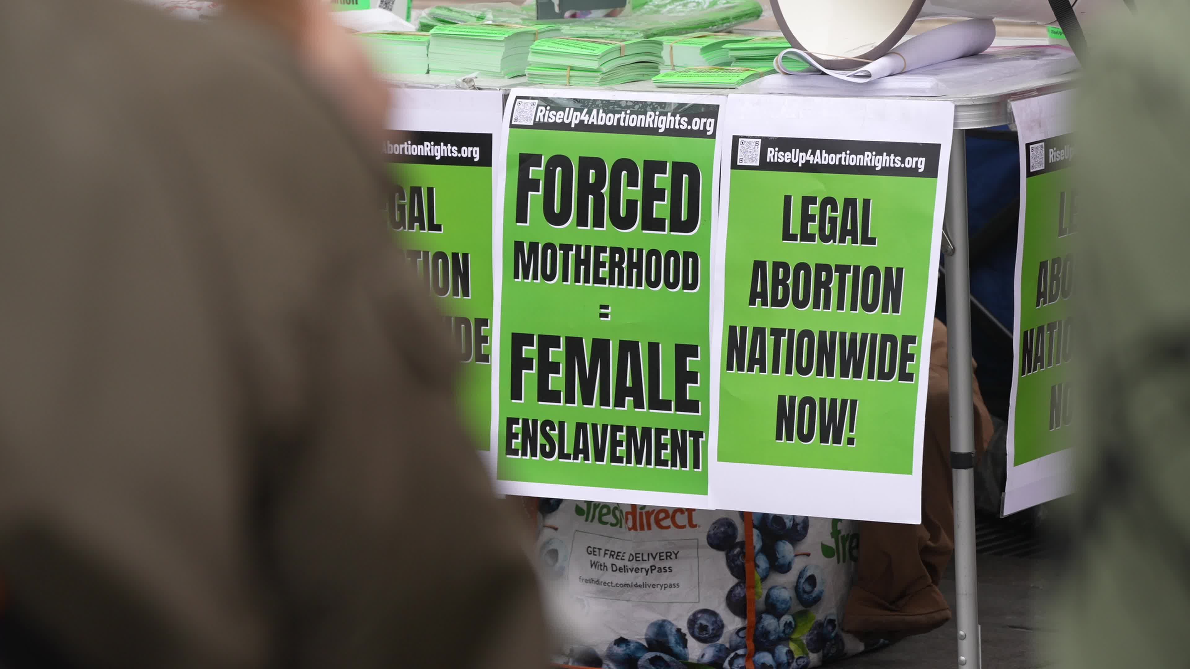 Rally For Reproductive Rights Held In New York In Response To Abortion Pill Ruling