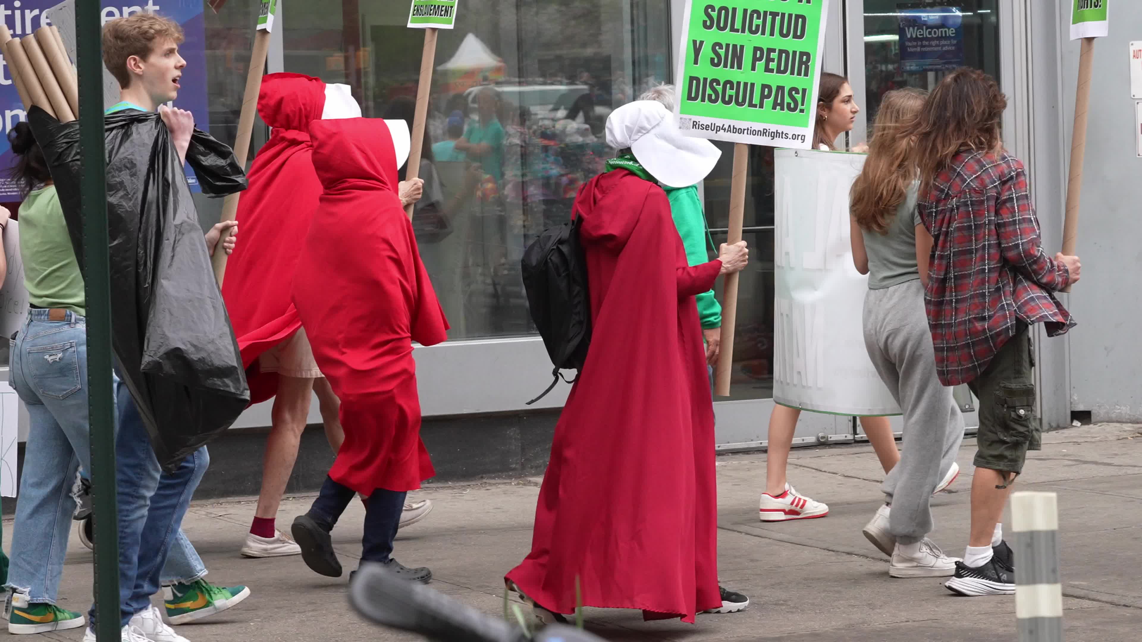 Rally For Reproductive Rights Held In New York In Response To Abortion Pill Ruling
