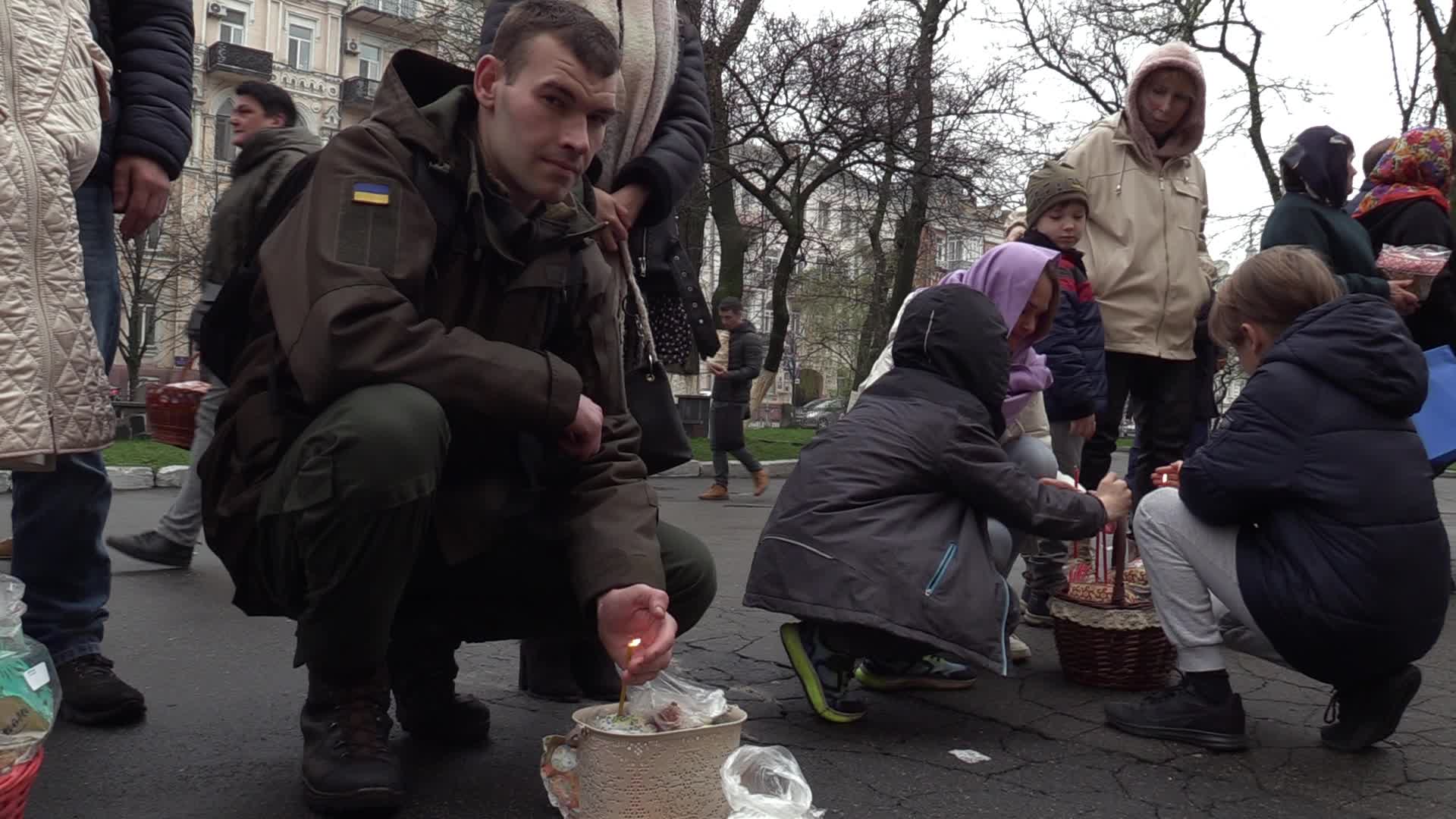 Orthodox Easter in Kyiv, amid Russian invasion of Ukraine

