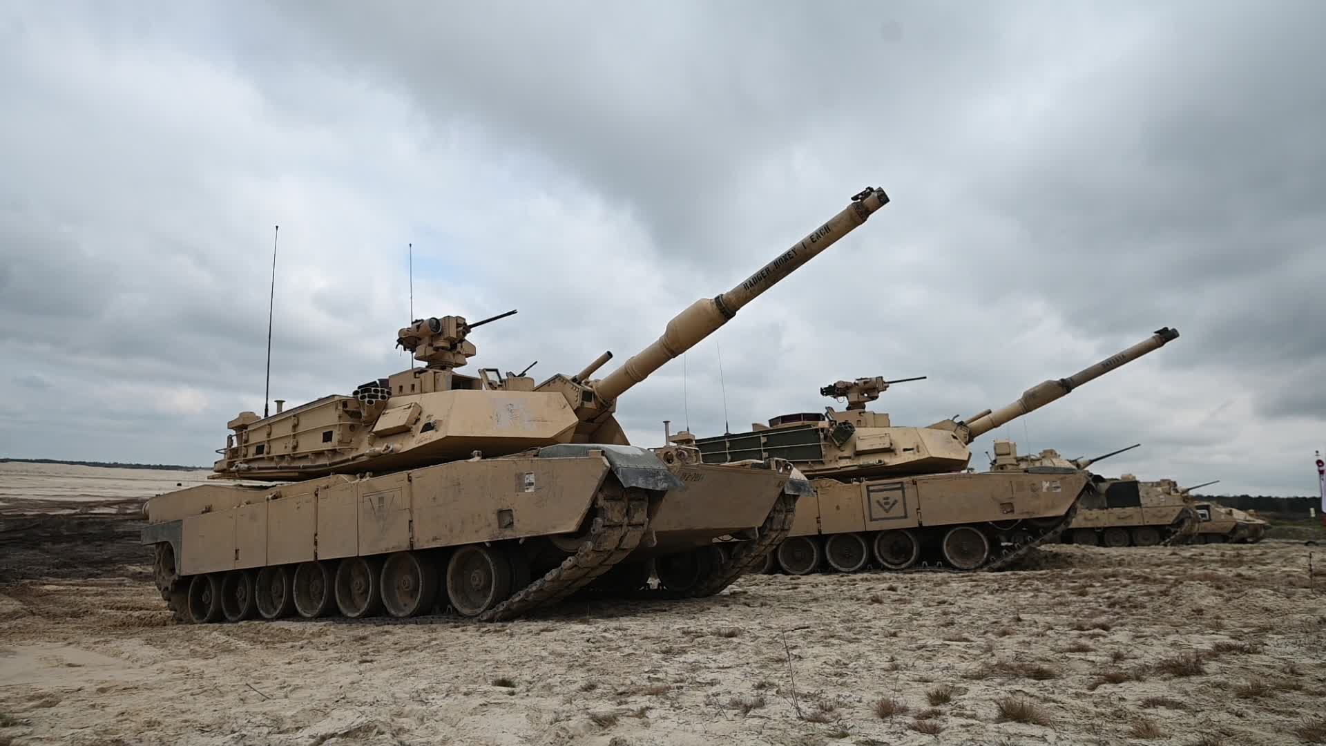 Abrams Tank Training In Nowa Deba