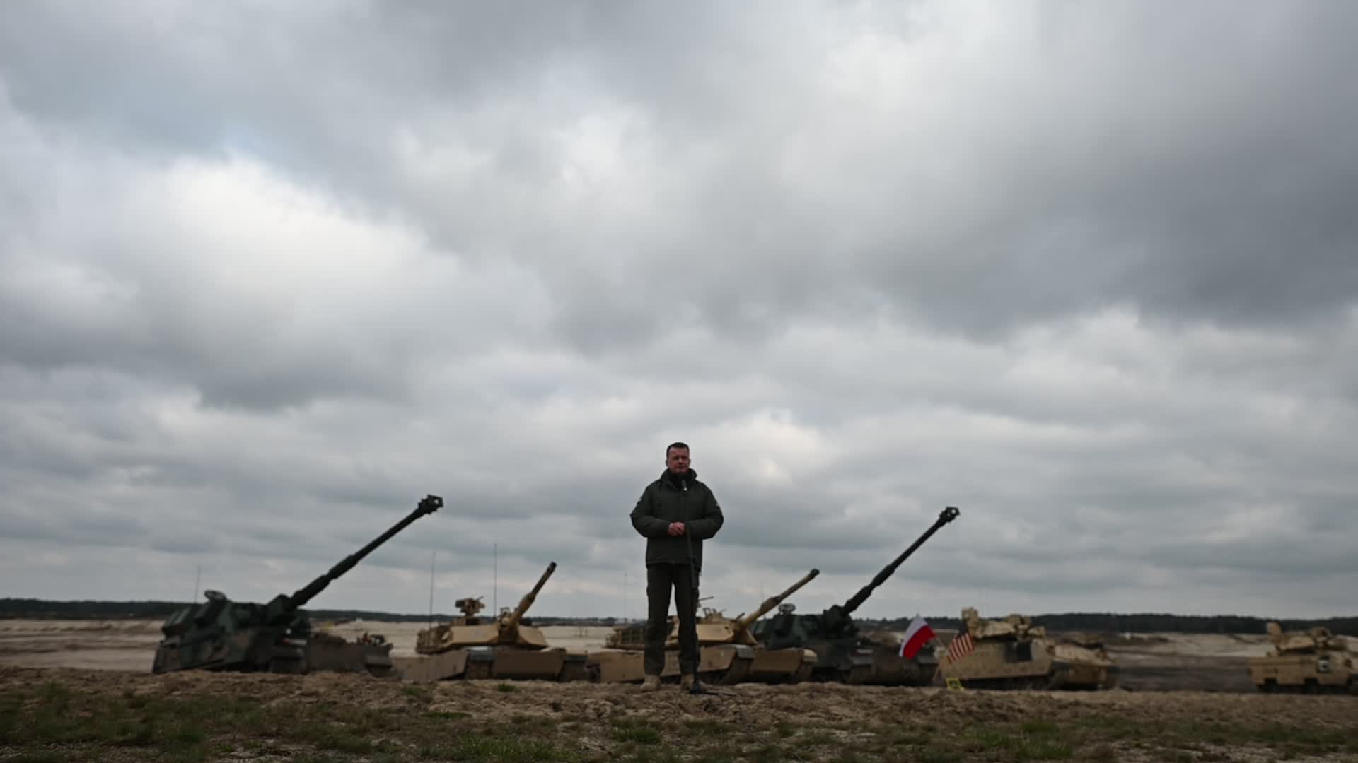 Abrams Tank Training In Nowa Deba