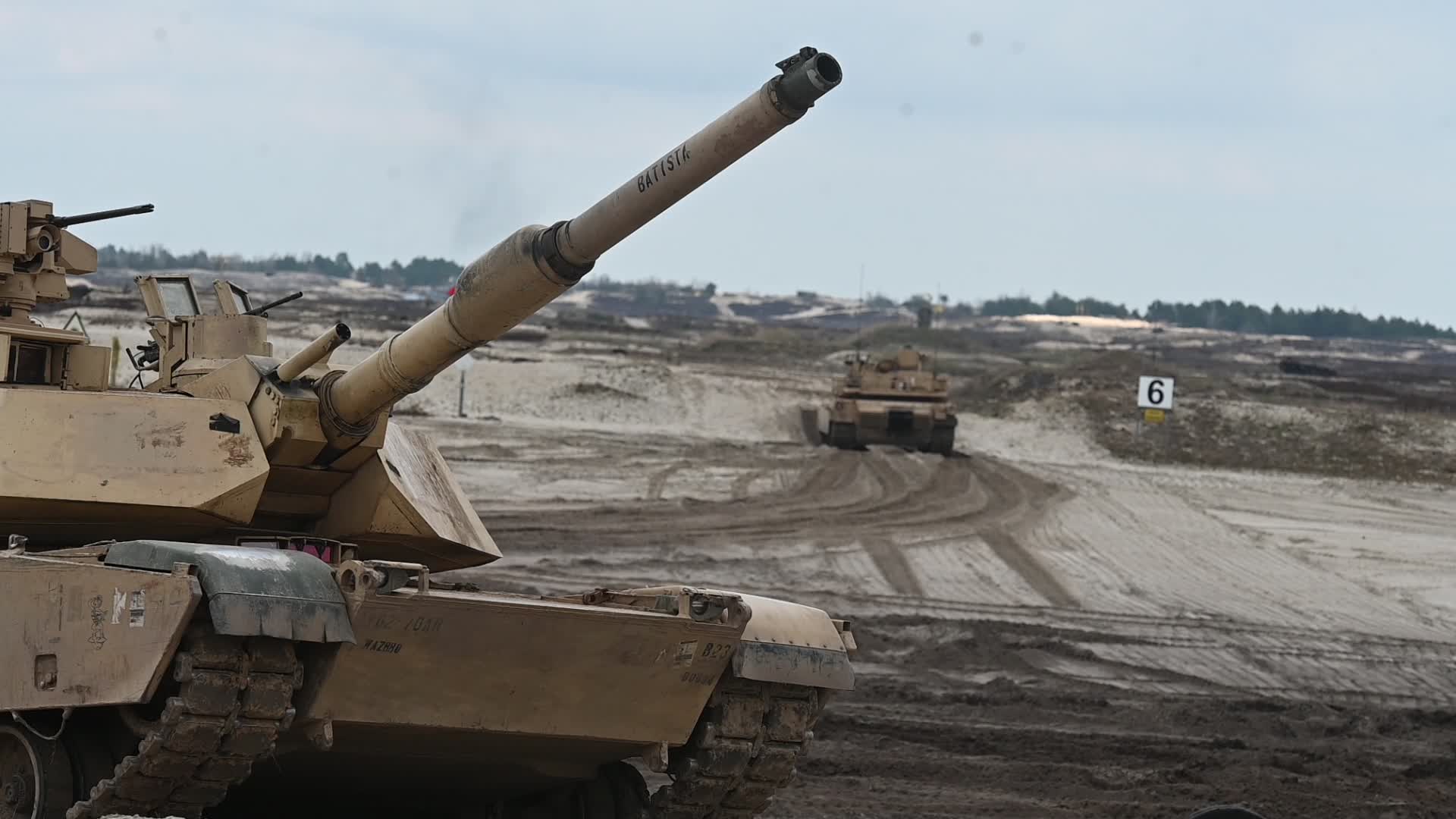 Abrams Tank Training In Nowa Deba