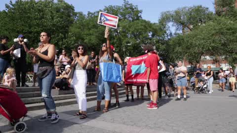 Emergency Indignation Rally in solidarity with Puerto Rico