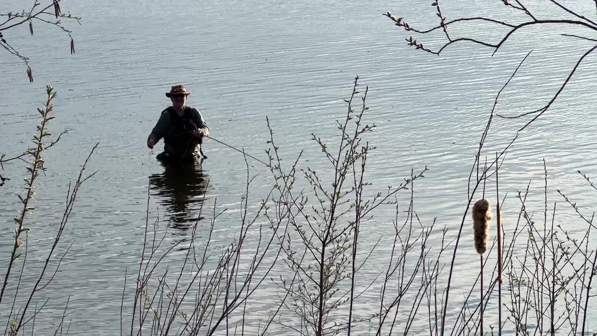 Daily life along Lake Wilcox