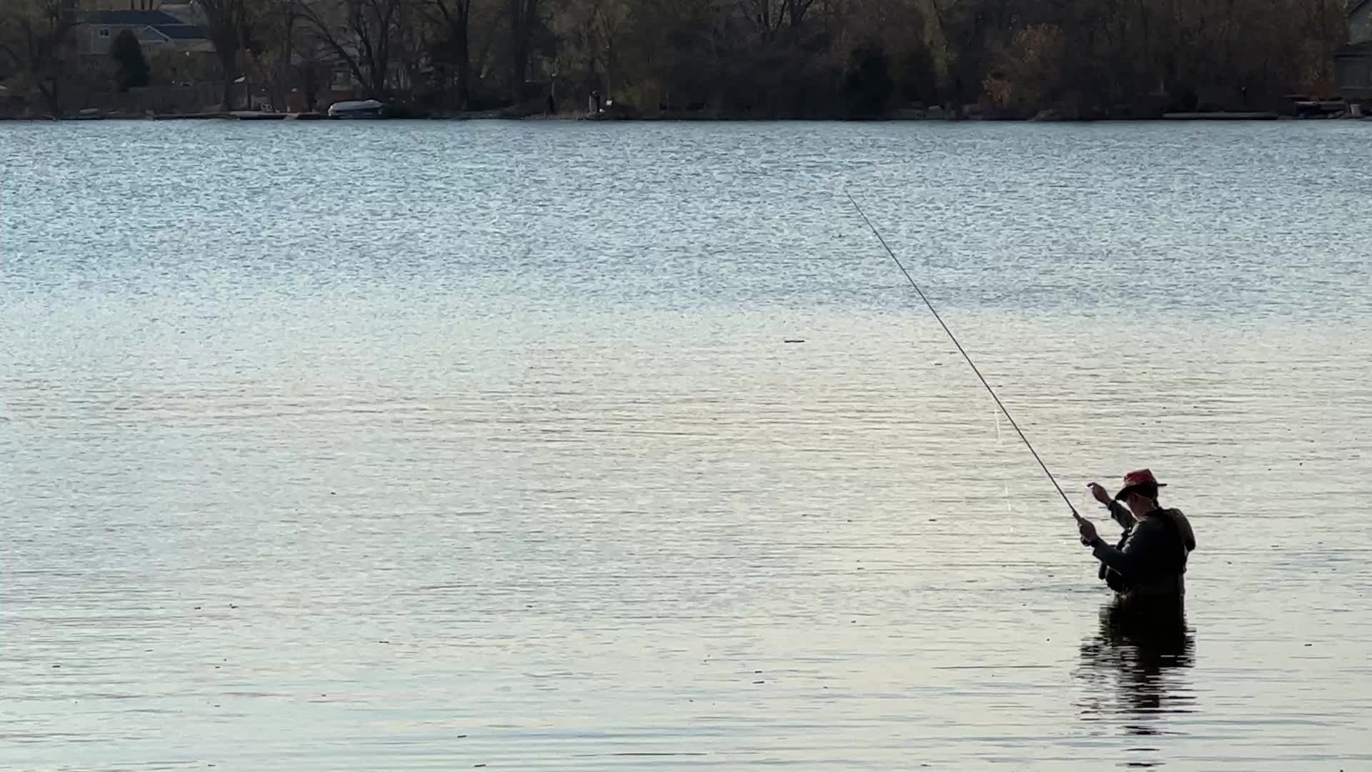 Daily life along Lake Wilcox